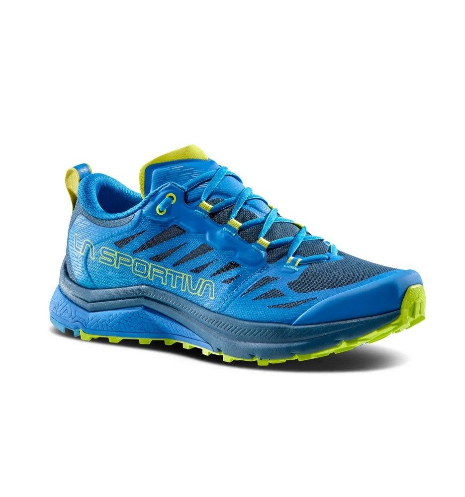 La Sportiva Trail-Laufschuhe Jackal II elektrikblau/lime Herren Wanderschuh