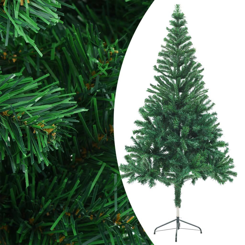 mit Weihnachtsbaum vidaXL Zweige Grün Künstlicher cm Ständer Künstlicher Weihnachtsbaum 150 380