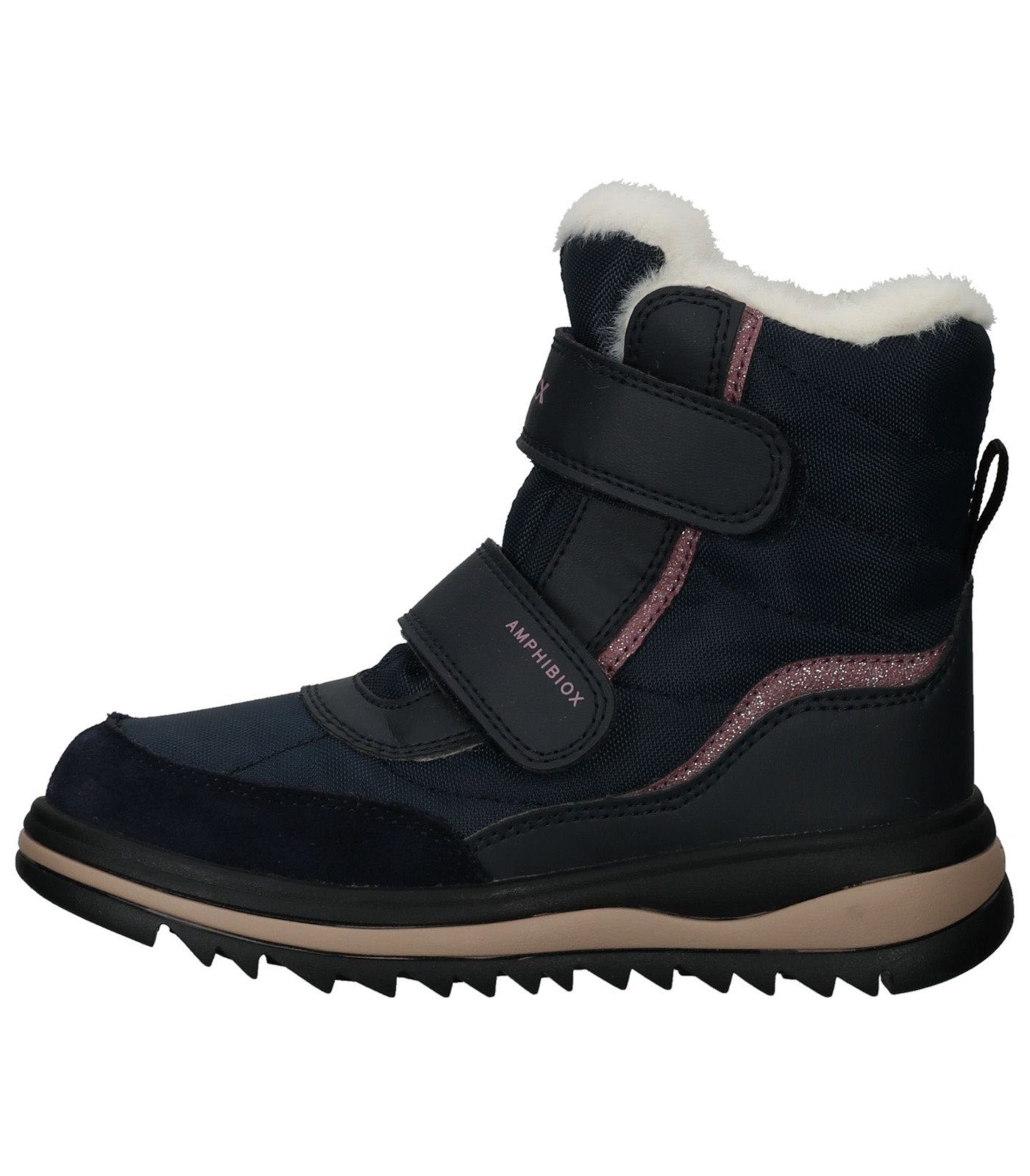 Geox Stiefelette Stiefelette Lederimitat/Nylon