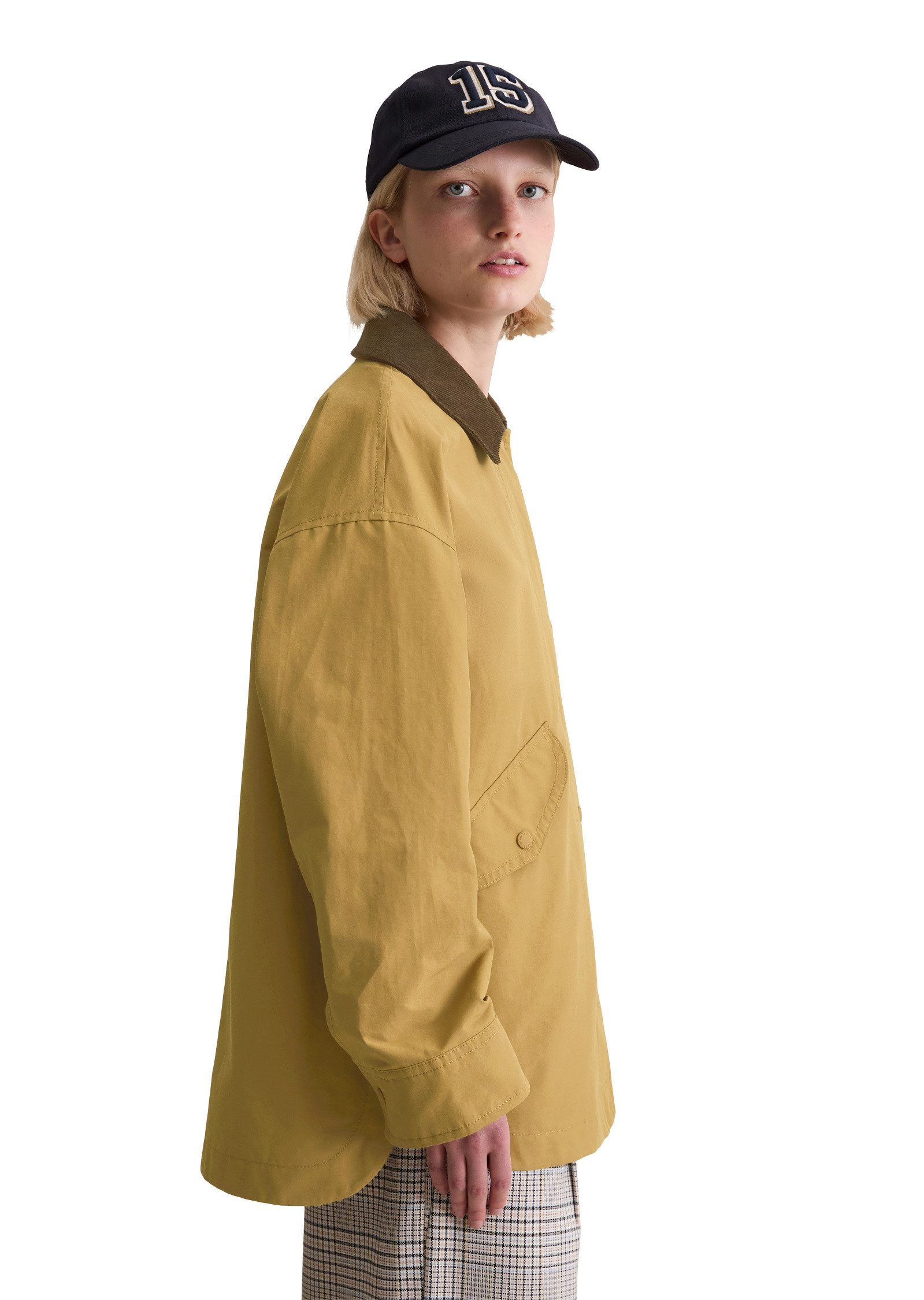 Marc O'Polo DENIM Outdoorjacke aus Cotton-Nylon-Mix