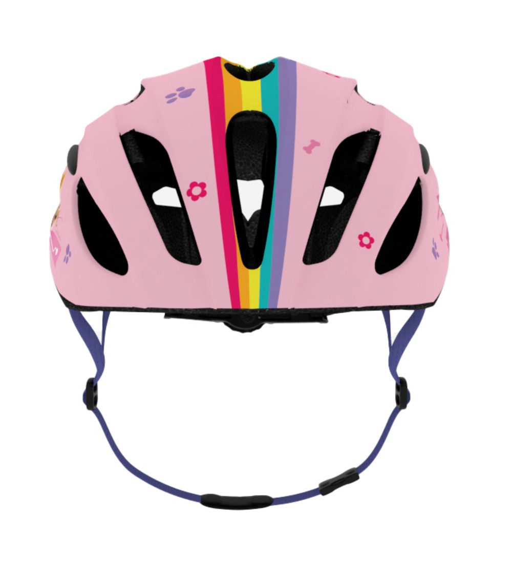 Seven Polska Kinderfahrradhelm "Paw Patrol Girls", PINK, M: 52-56cm, In-Mold-Tec, ab ca. 6 Jahre