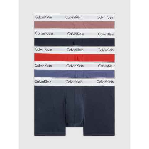 Calvin Klein Underwear Trunk TRUNK 5PK (Packung, 5-St., 5er) mit Logo-Elastikbund