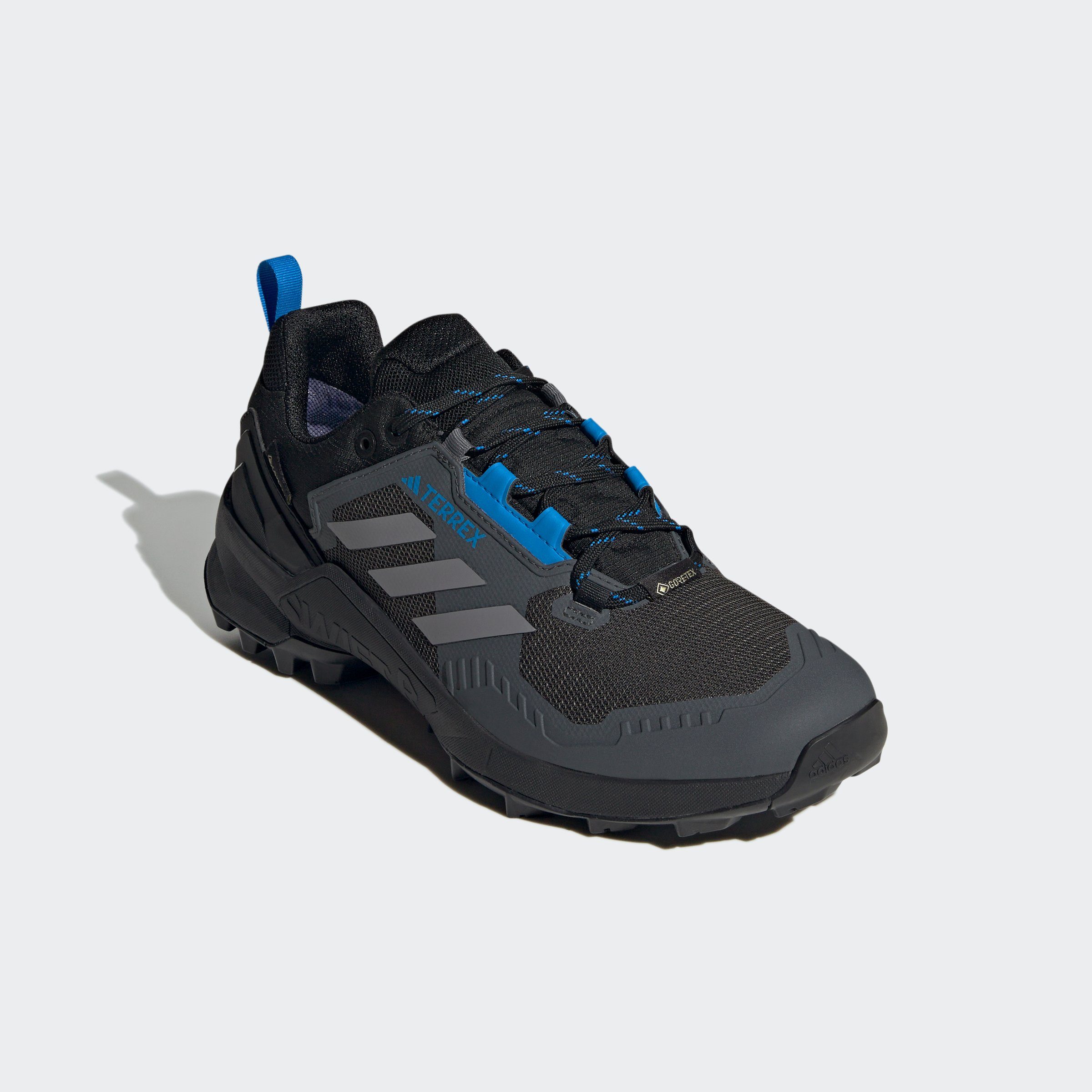 adidas TERREX TERREX SWIFT R3 GORE-TEX Wanderschuh wasserdicht Core Black / Grey Three / Blue Rush