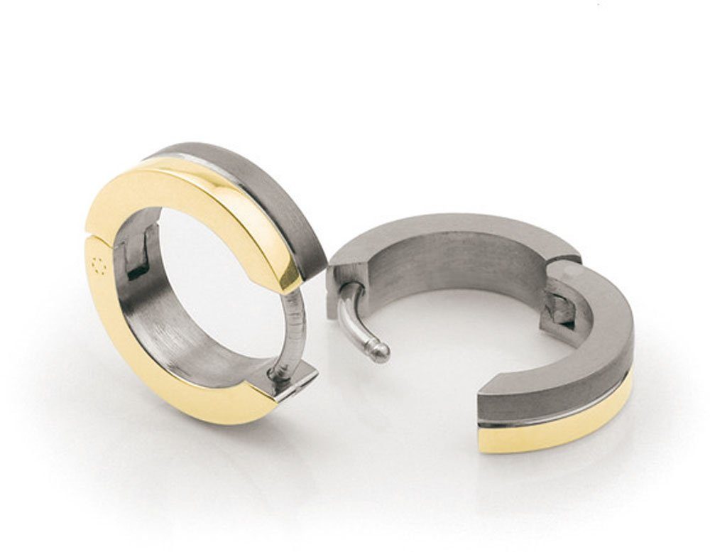 Boccia Creolen-Set Ohrringe teilvergoldet - Boccia Jewelry Modell: 0510-03 günstig online kaufen