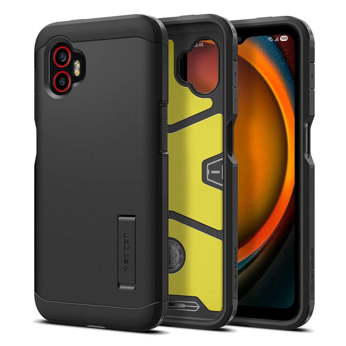Spigen Backcover Spigen Tough Armor Backcover Samsung Galaxy Xcover 7 Pro - Black