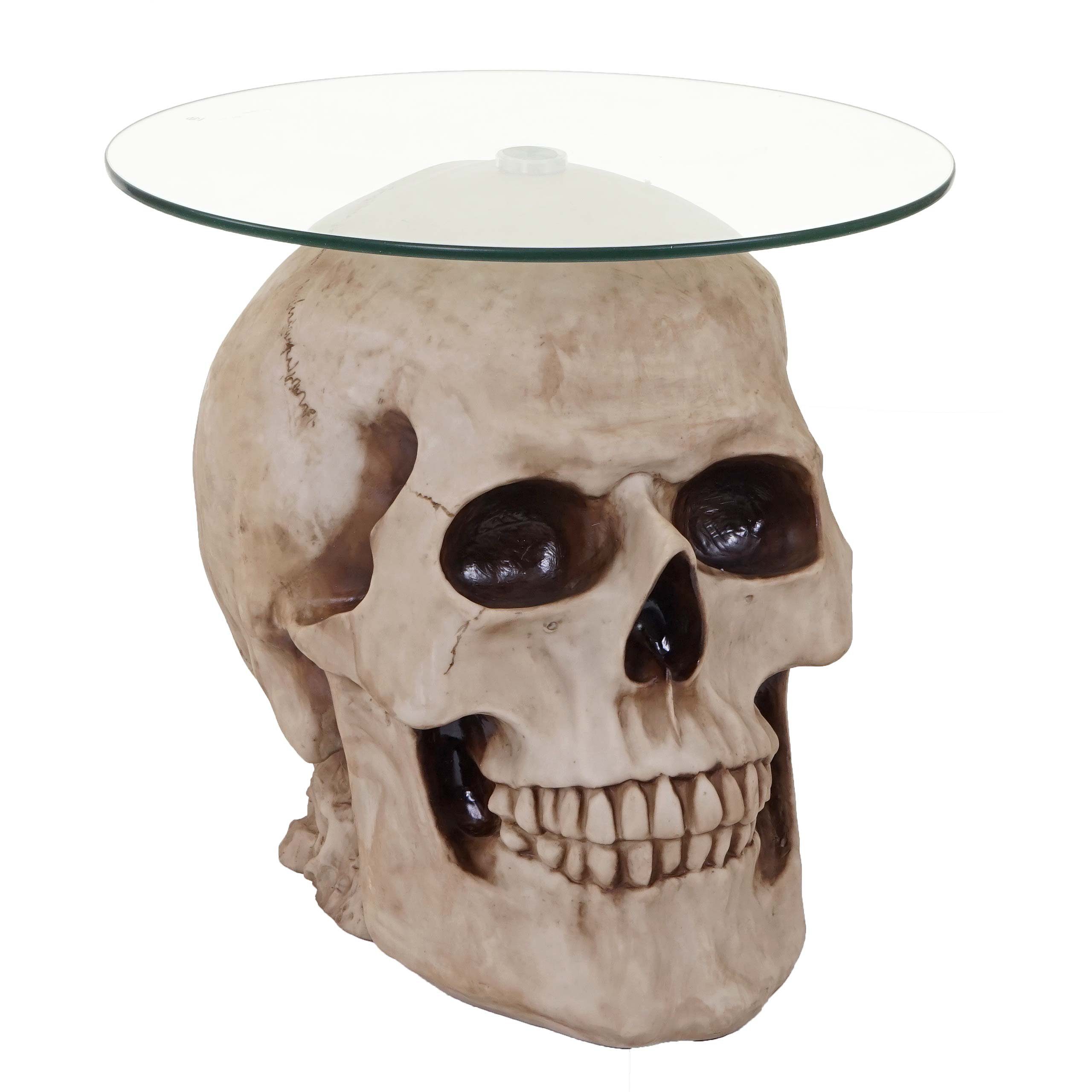 MCW Couchtisch MCW-A19, Totenkopf, Tischplatte aus günstig online kaufen