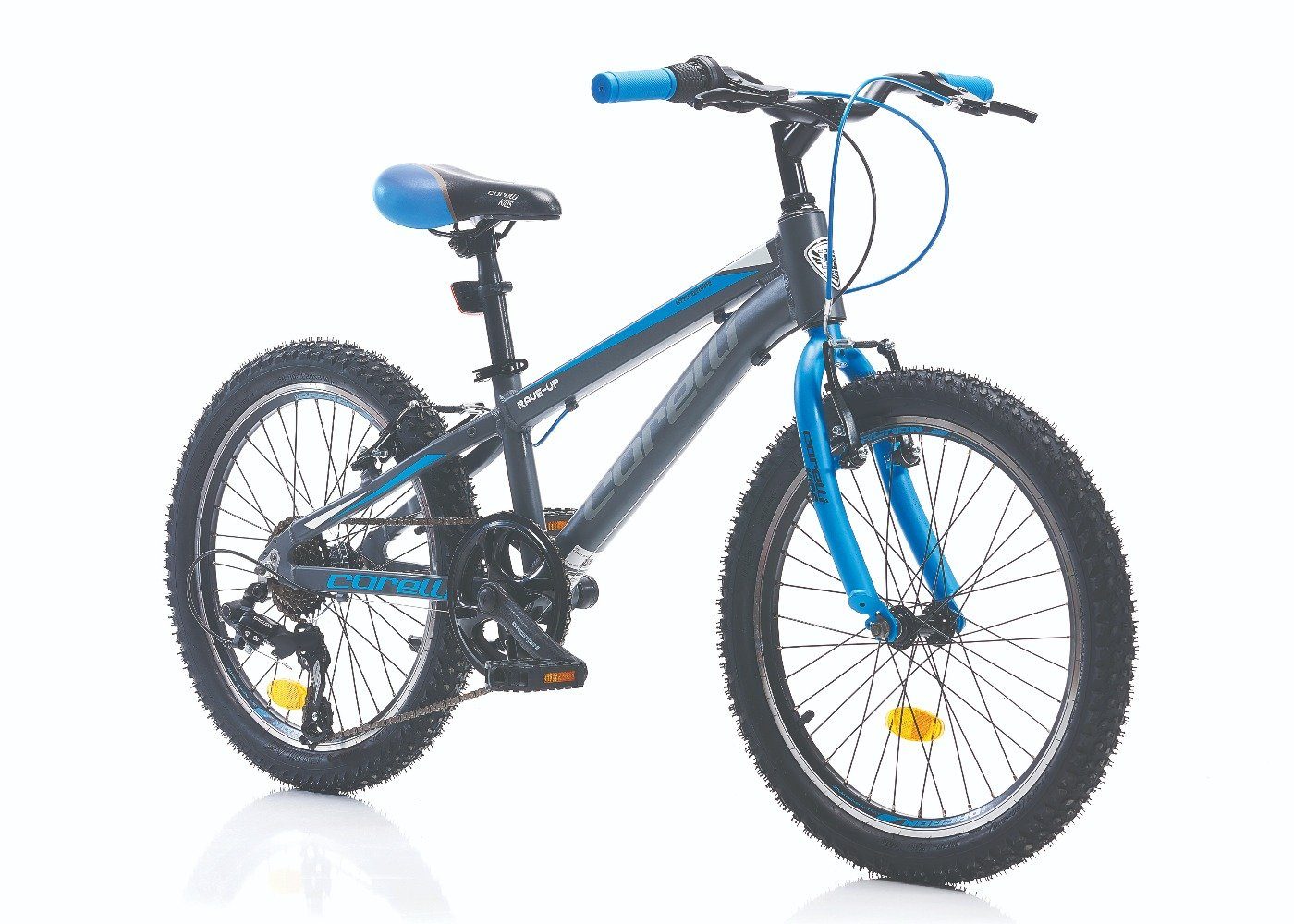 Toys Store Jugendfahrrad 20 Zoll Alu Fahrrad Hardtail 7 Gang 20" Kinderfahrrad Mountainbike MTB, 7 Gang, Microshift Drehgriff