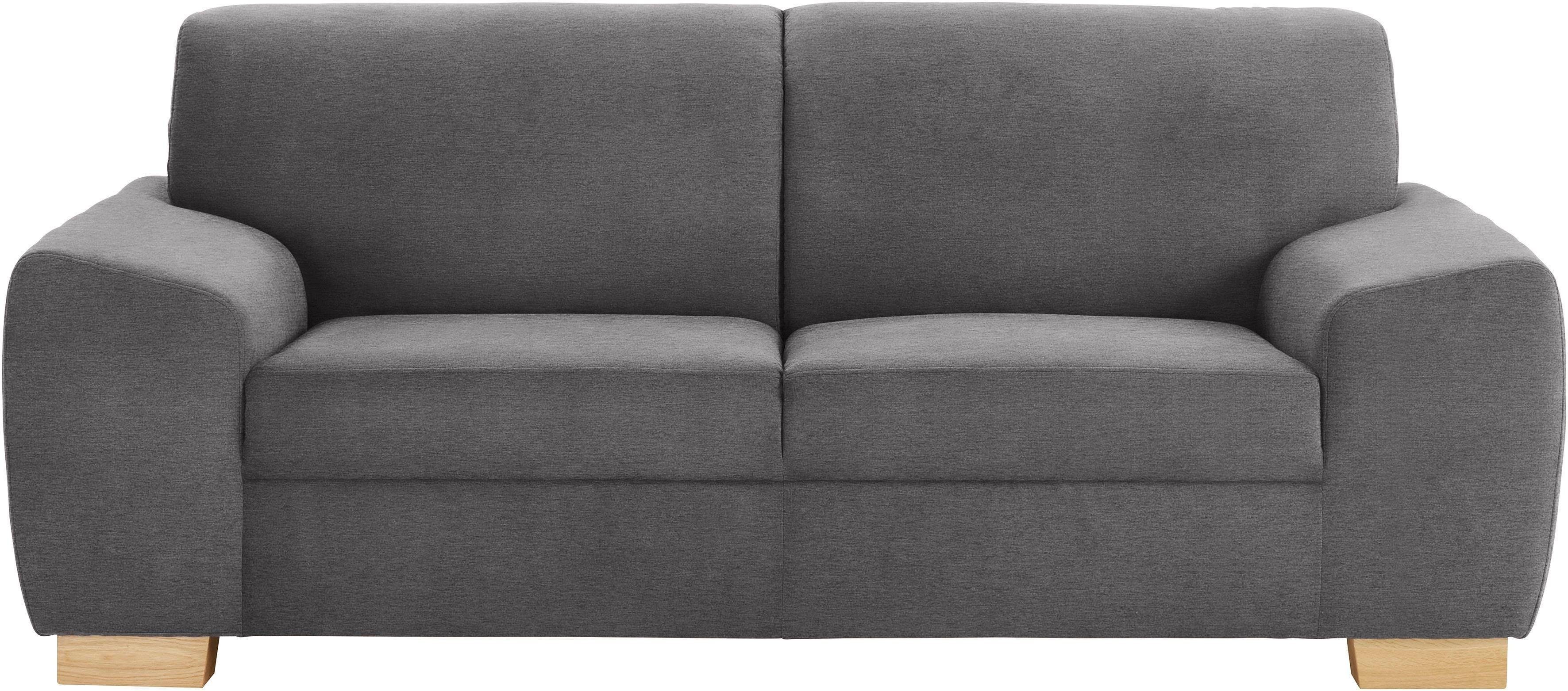 DOMO collection 2-Sitzer Incanto, kubisch und zeitlos, komfortabel, flache Armlehnen