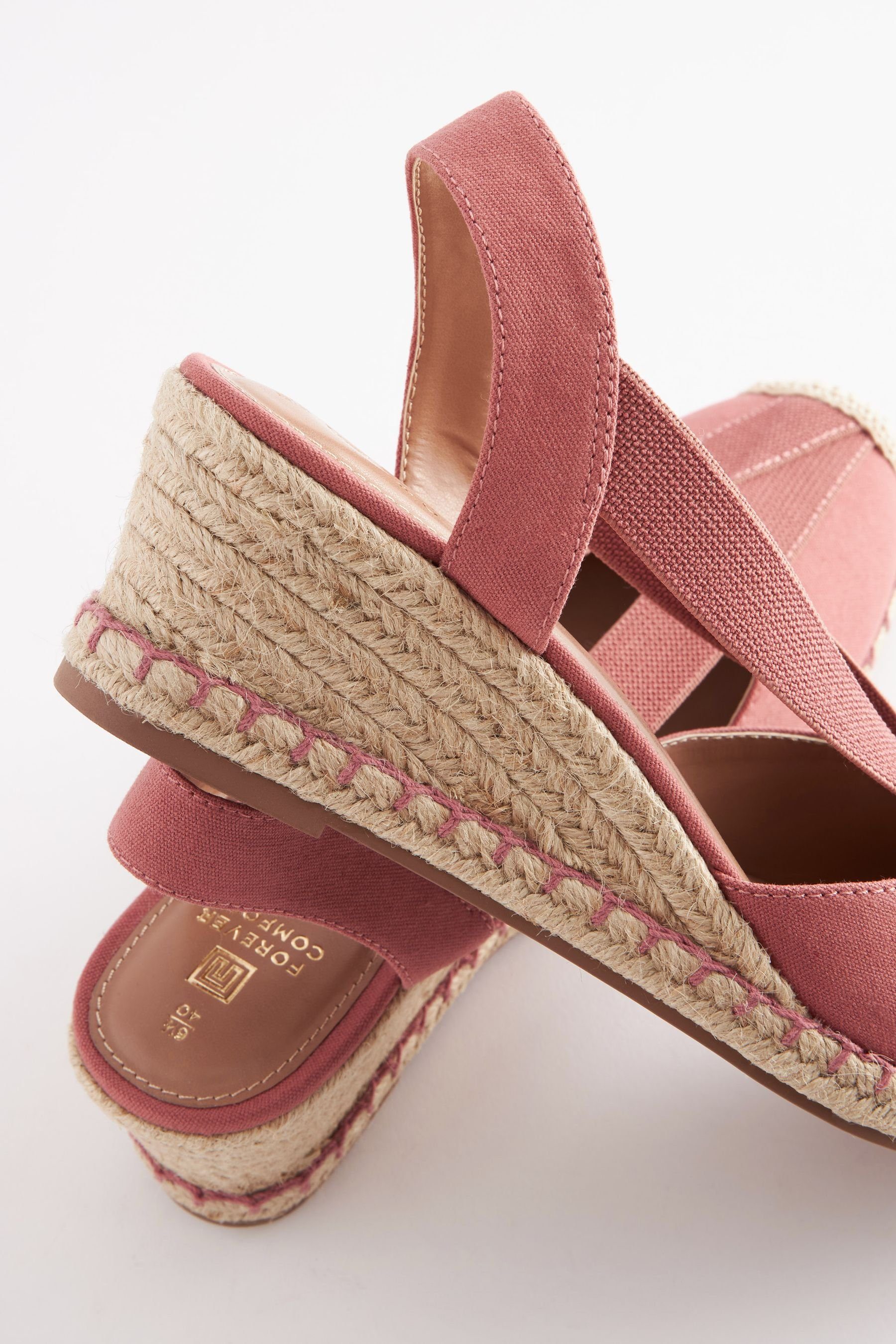 Next Comfort® Keilabsatzschuh geschlossener Pink Keilpumps (1-tlg) Forever