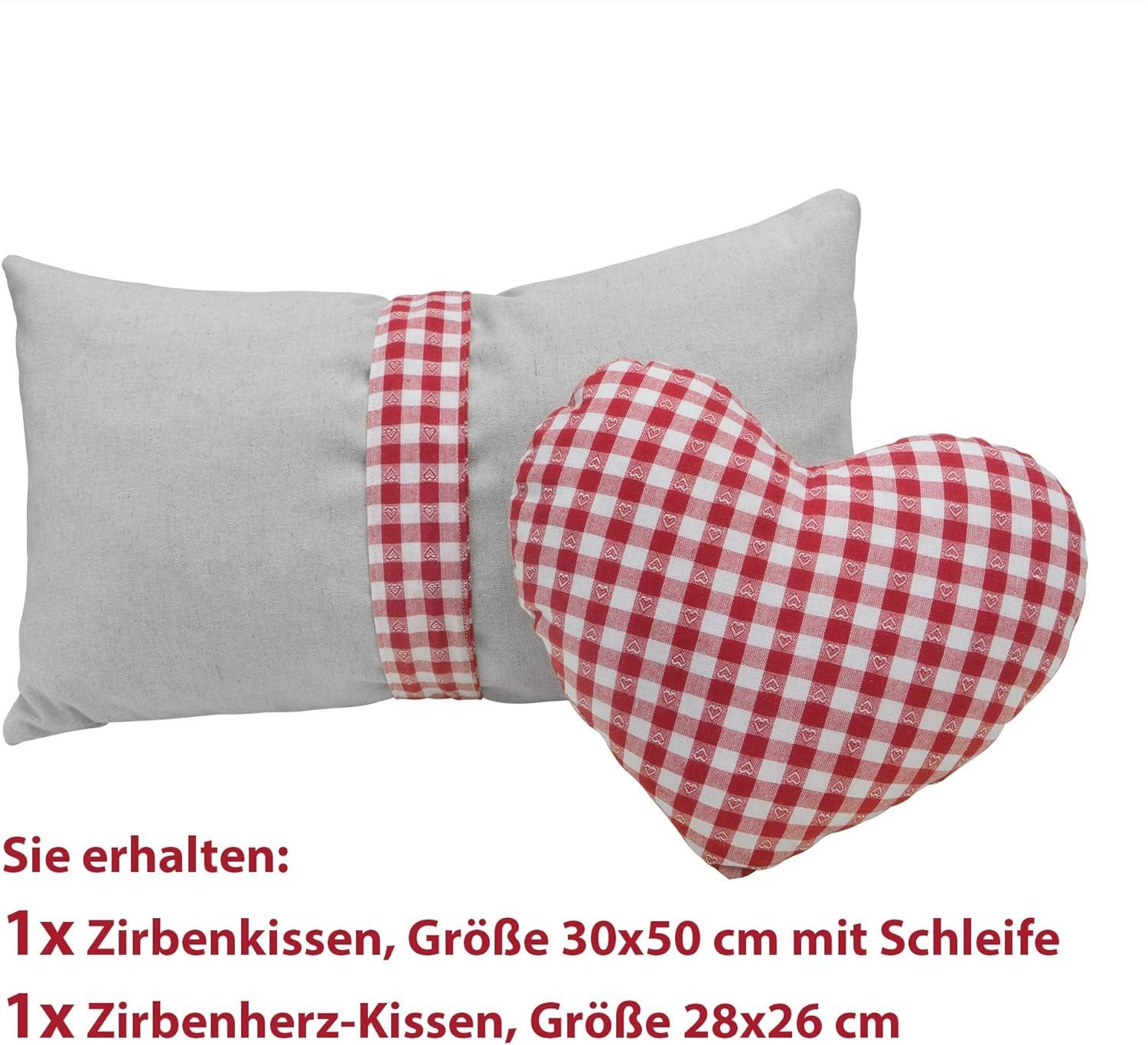 Selfitex Zirbenkissen natürliches Zirbenkissen, Duftkissen, 2er Set, 2 Zirb günstig online kaufen