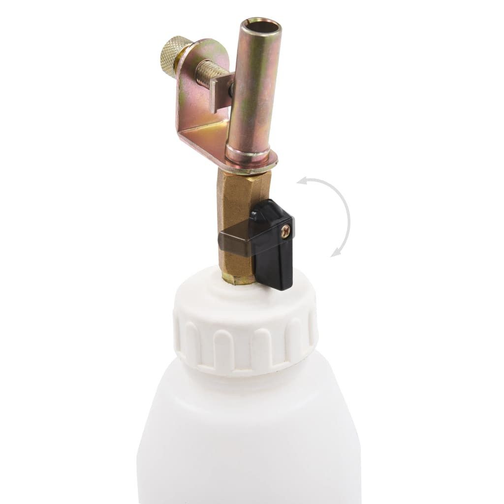 vidaXL U-Brake Nachfüllflasche für Bremsflüssigkeit 1 L