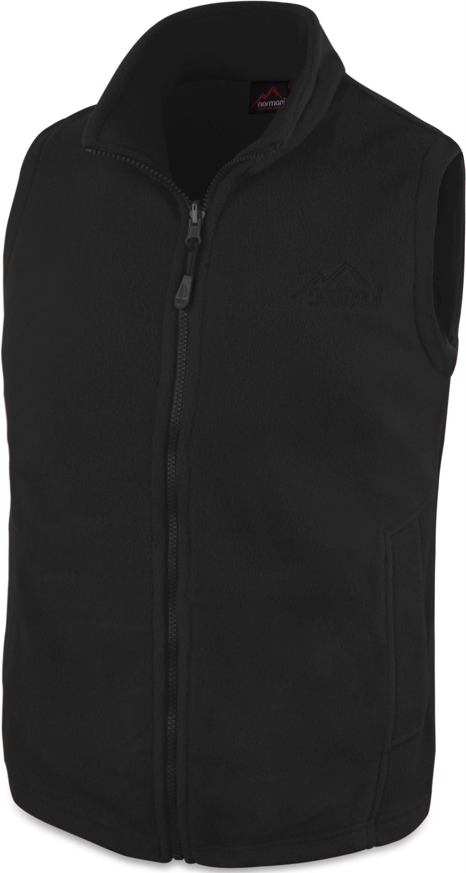 normani Fleeceweste Herren Fleeceweste Jovik Übergangsweste mit Einschubtaschen Outdoorweste Winterweste