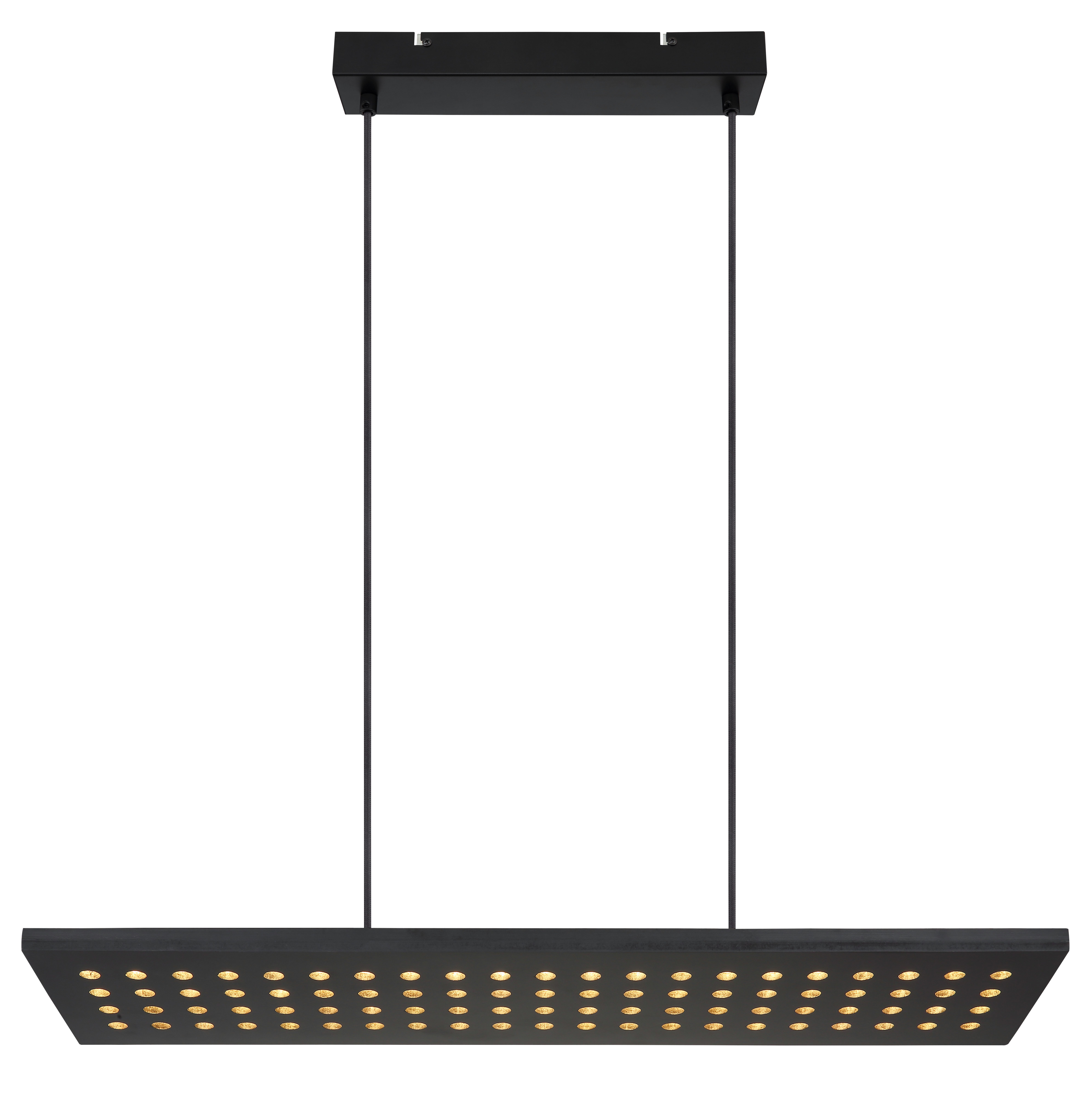 GLOBO LIGHTING LED Pendelleuchte DOLORES, Memoryfunktion, LED fest integriert, Warmweiß, Hängelampe/Hängeleuchte/Wohnzimmer/Esstisch/elegant