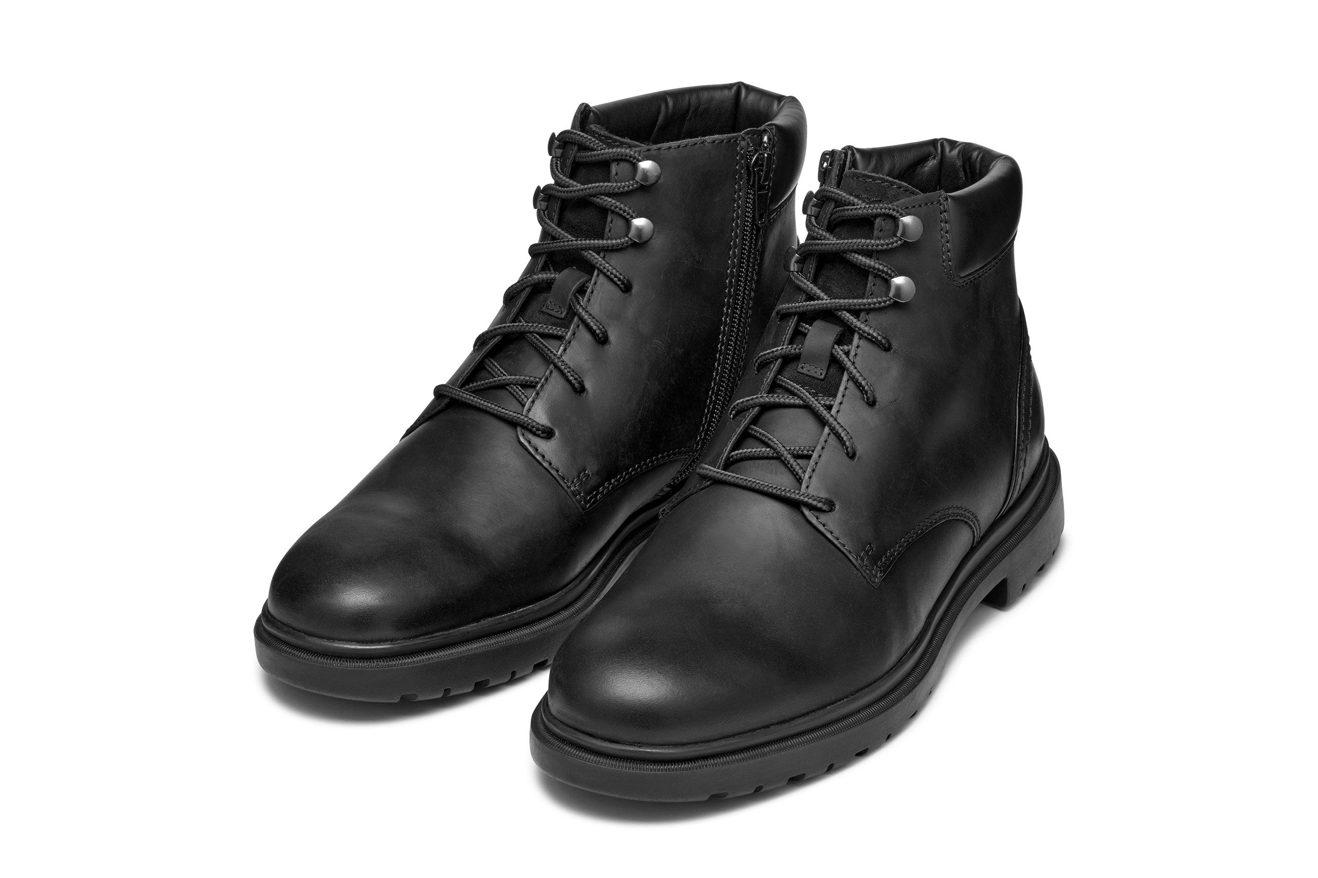 Geox U ANDALO Schnürboots Herbst-Boots, Schnürstiefelette mit softem Schaftabschluss – Bild 4 von 5