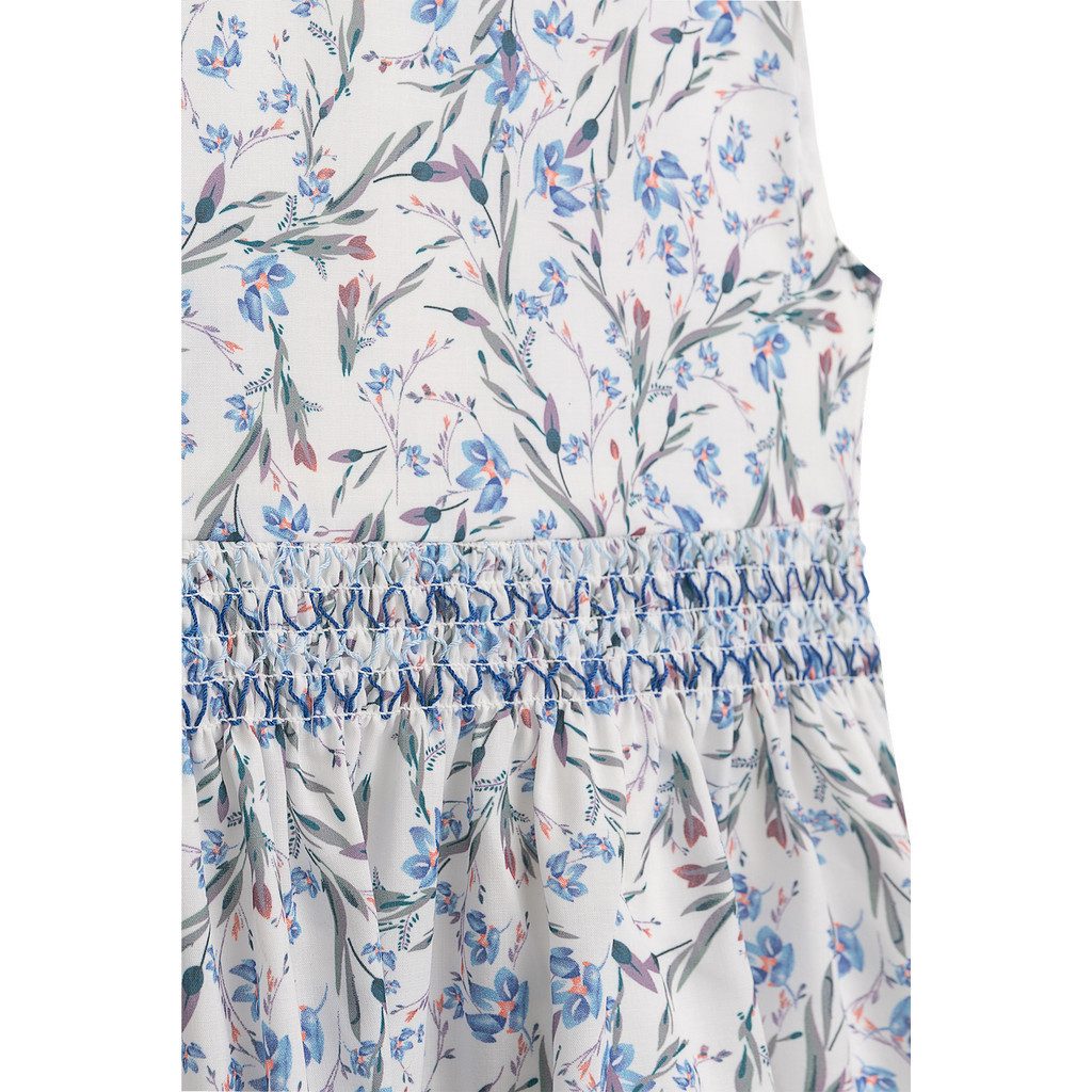 DANAMADE A-Linien-Kleid DPADME (1-tlg) Dpadme – Elegantes Kinder-Sommerkleid mit floralem Muster für Mädchen