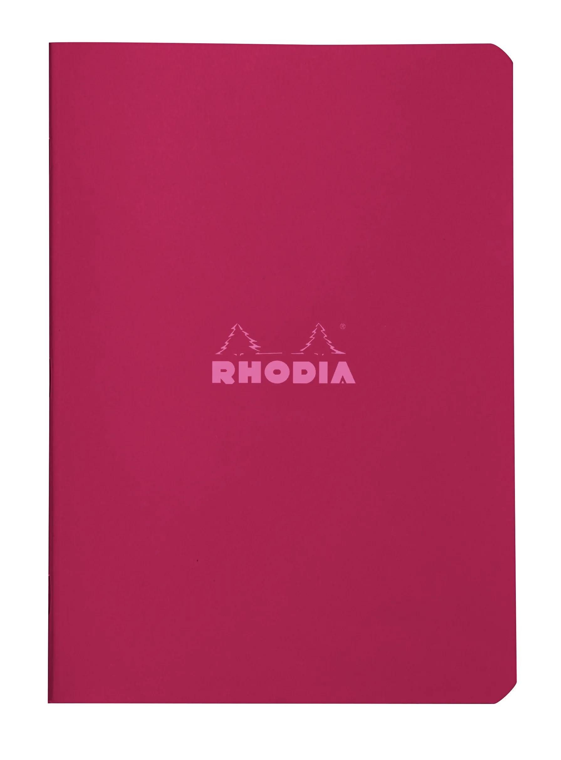 Rhodia Einsteck-Fotoalbum 10x Rhodia geheftet A5 Pflaume Lin 80bl 118679C, Heft (geheftet)