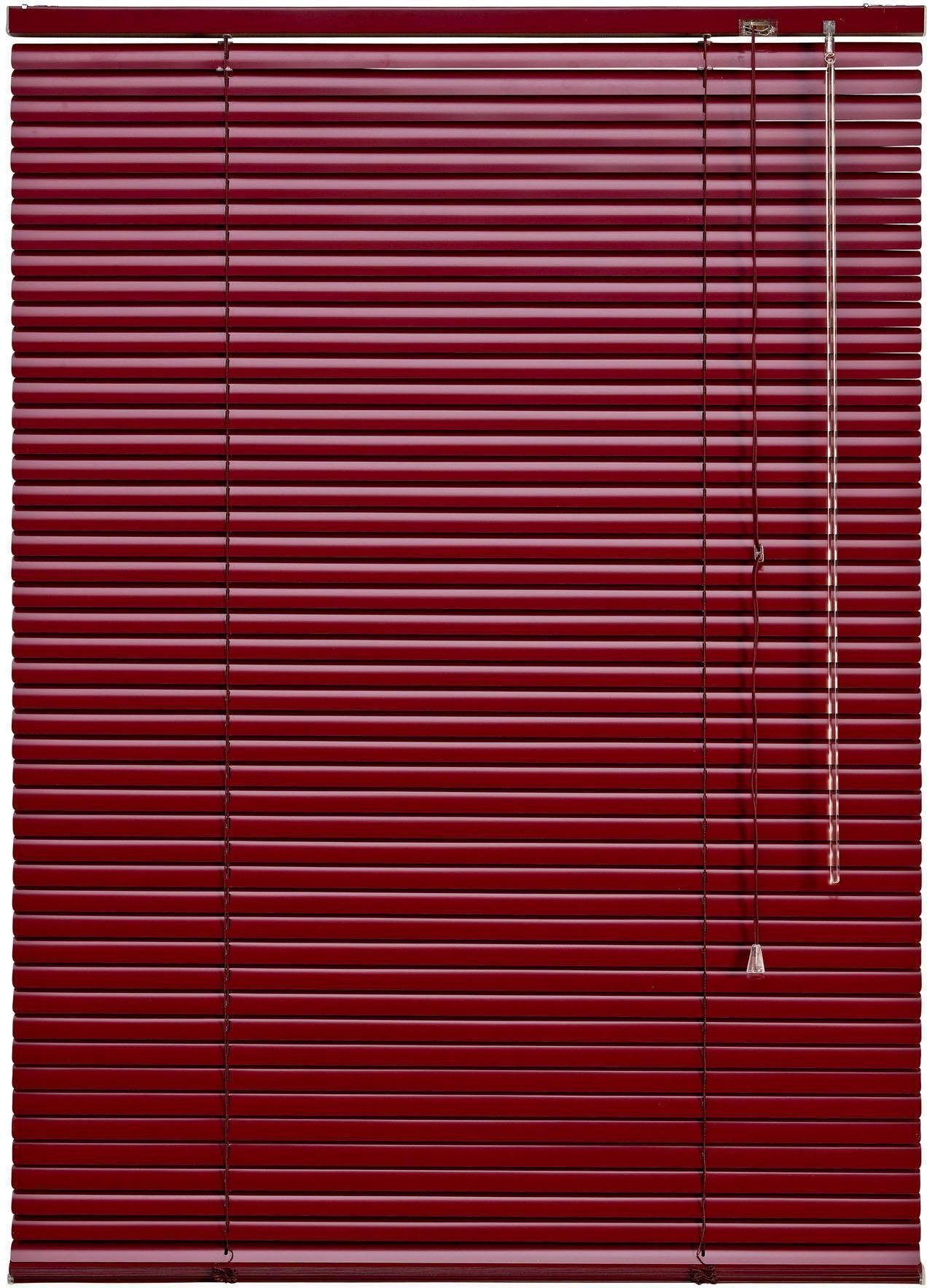 Liedeco Jalousie Aluminium-Jalousie, mit Bohren, freihängend, Aluminium
