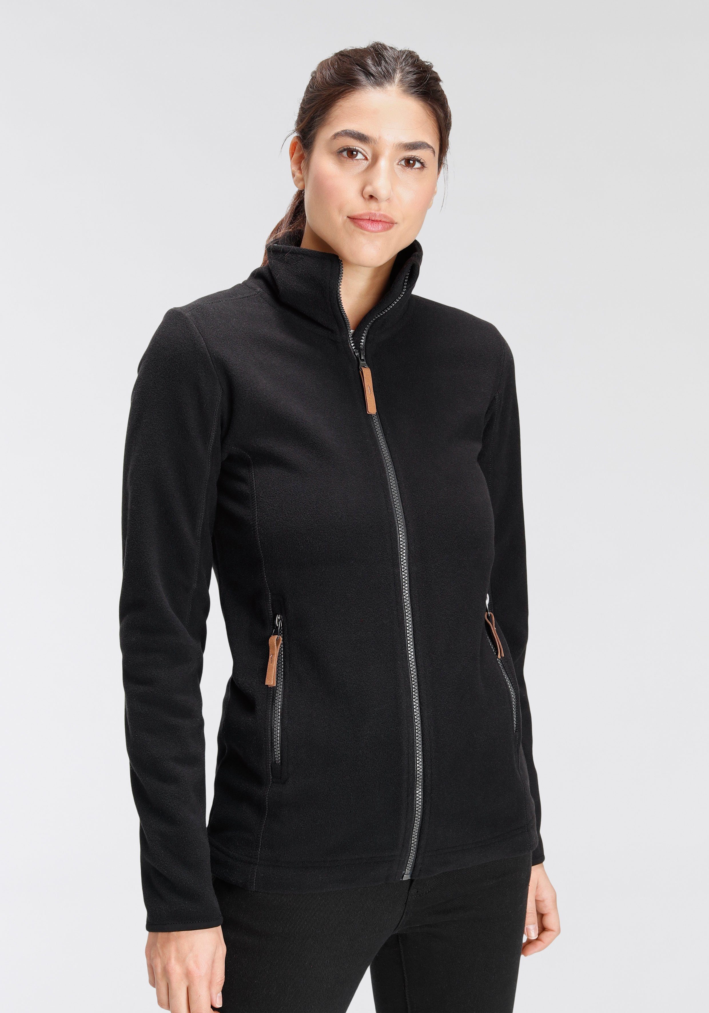 Polarino Fleecejacke aus wärmendem Polarfleece