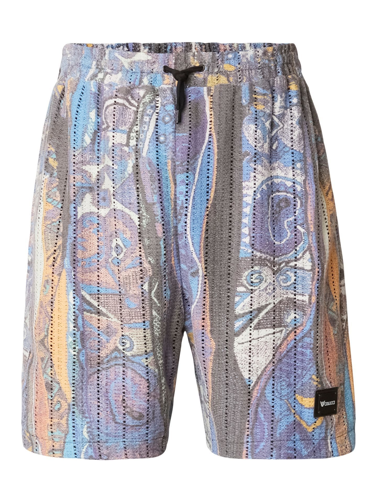 COLUCCI Shorts Short Colucci Crochet Signature Besonderes Crochet Design