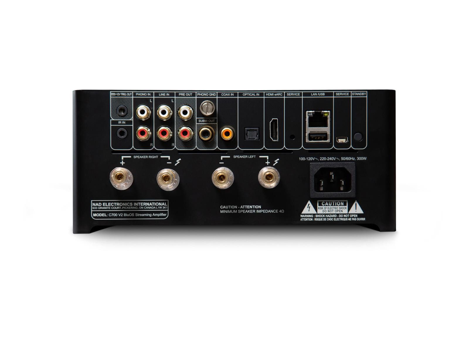 NAD NAD C700 V2 Streaming Verstärker BlueOS Vollverstärker