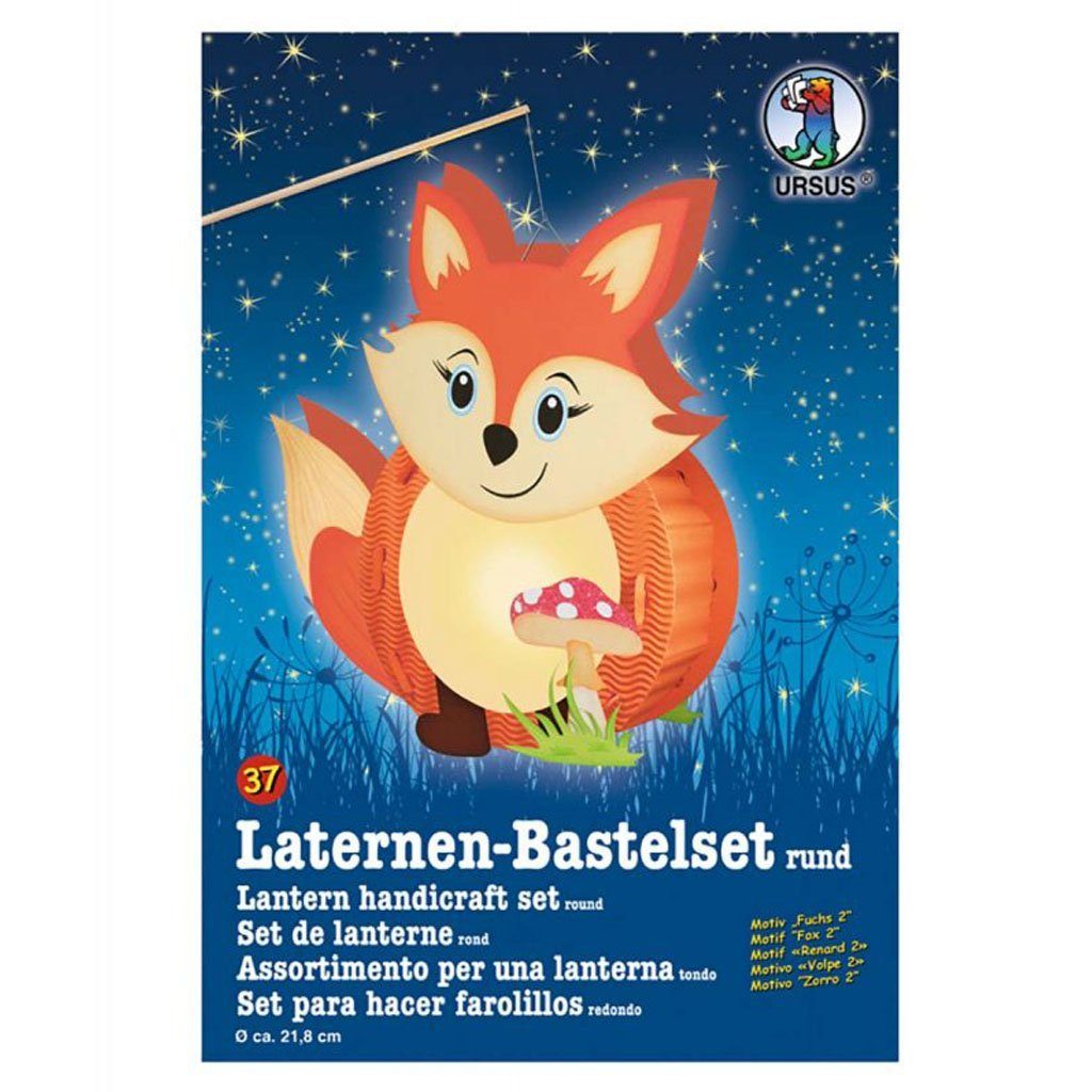 Ursus - Ludwig Bähr Umzugslaterne URSUS Laternen-Bastelset "Fuchs" v2 günstig online kaufen