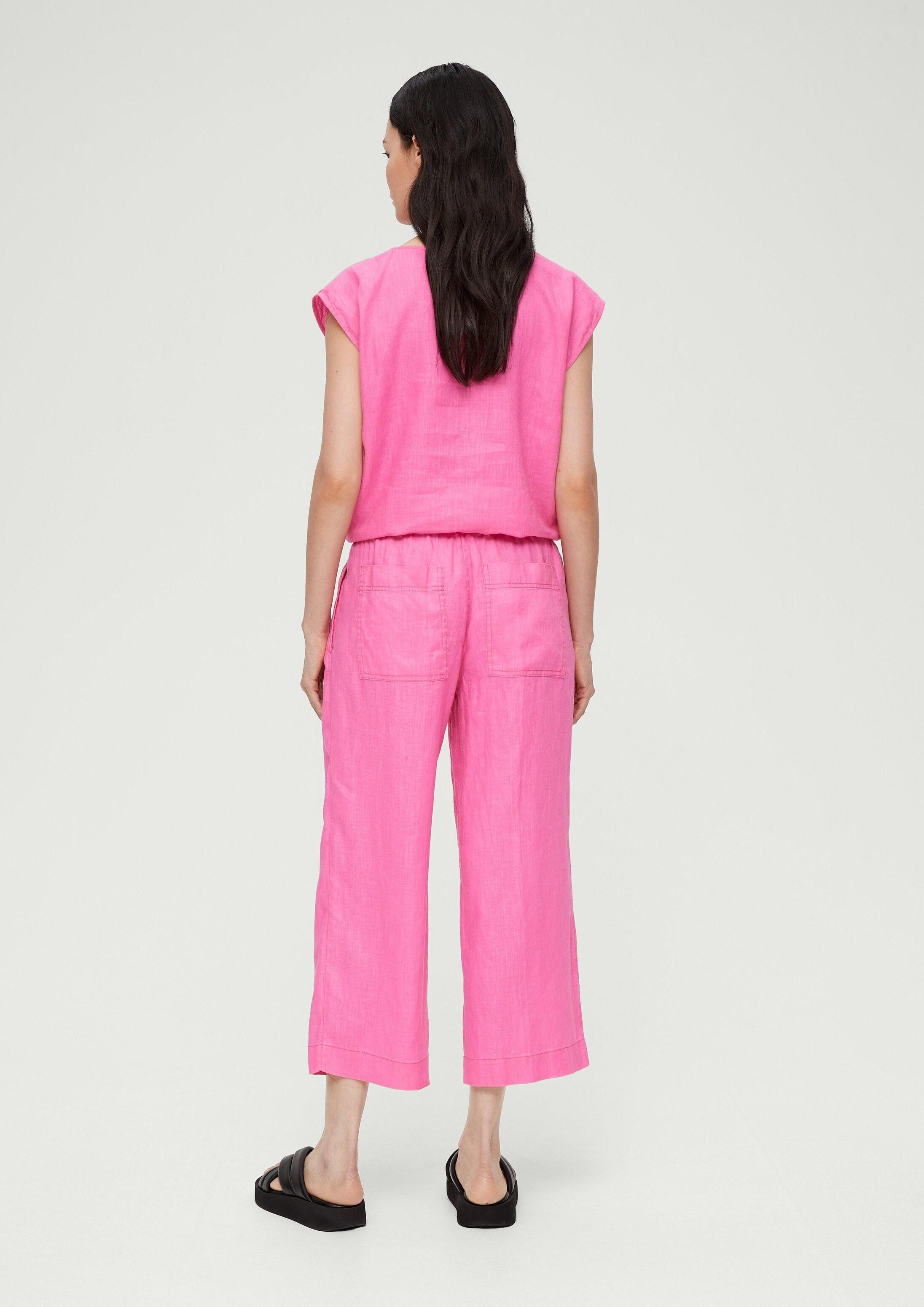 s.Oliver Blusentop Bluse Bluse mit Knoten-Detail
