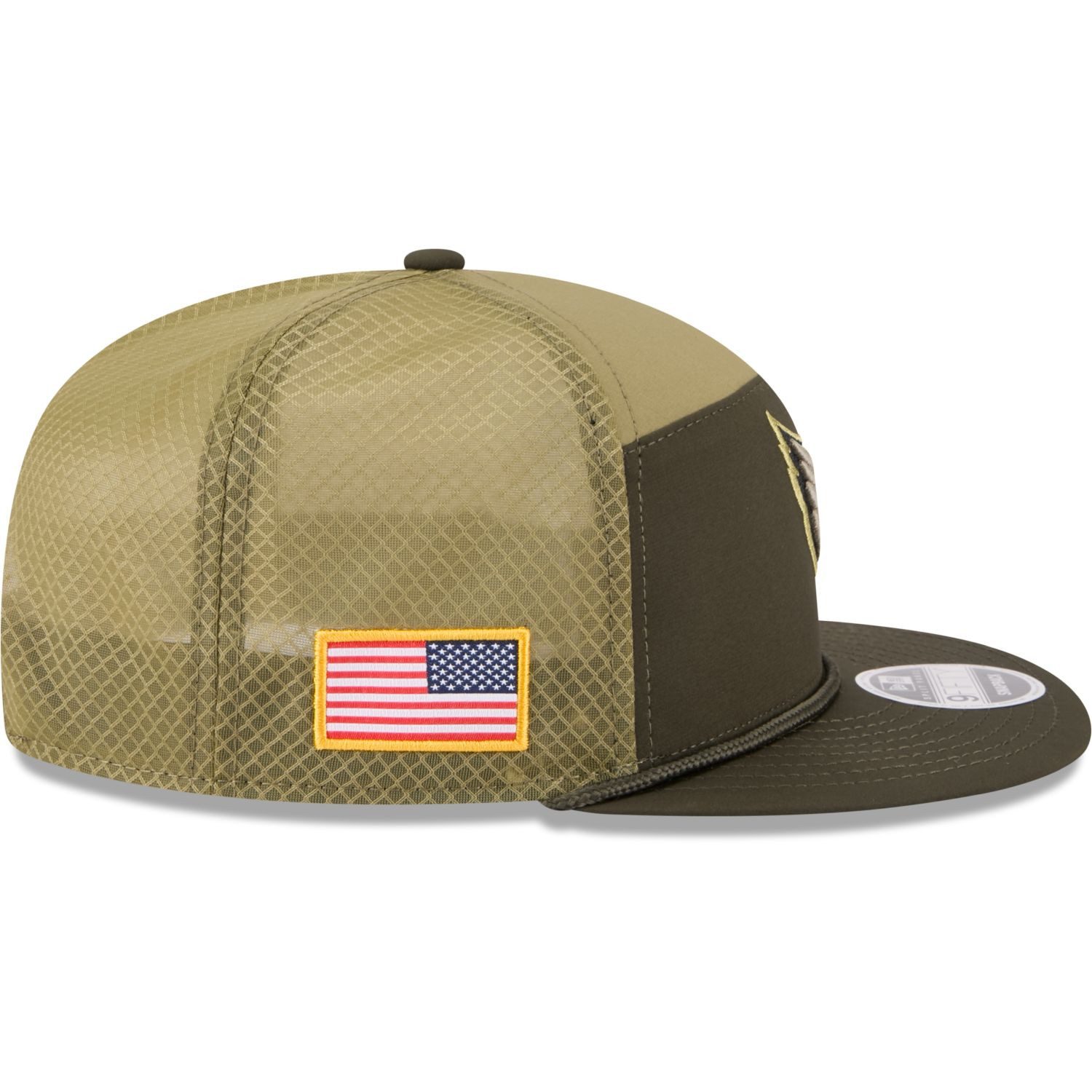 New Era Snapback Cap 9Fifty Split Panel SALUTE Arizona Cardinals