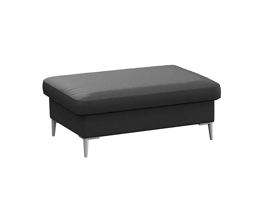 FLEXLUX Pouf Fiore, Kaltschaum, Füße Alu