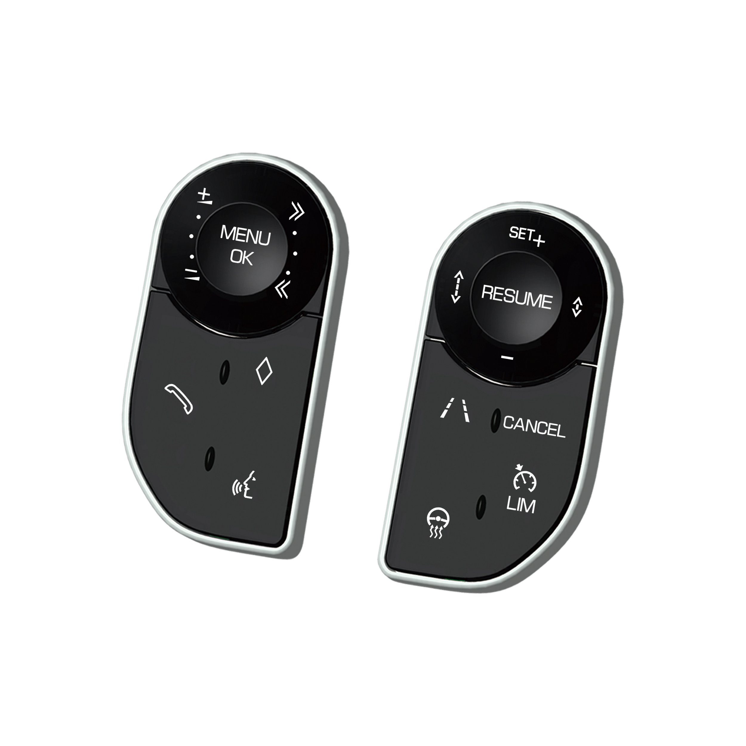 TAFFIO Für Range Rover Vogue Sport L405 L494 Lenkradtasten Lenkradsteuerung KFZ-Adapter