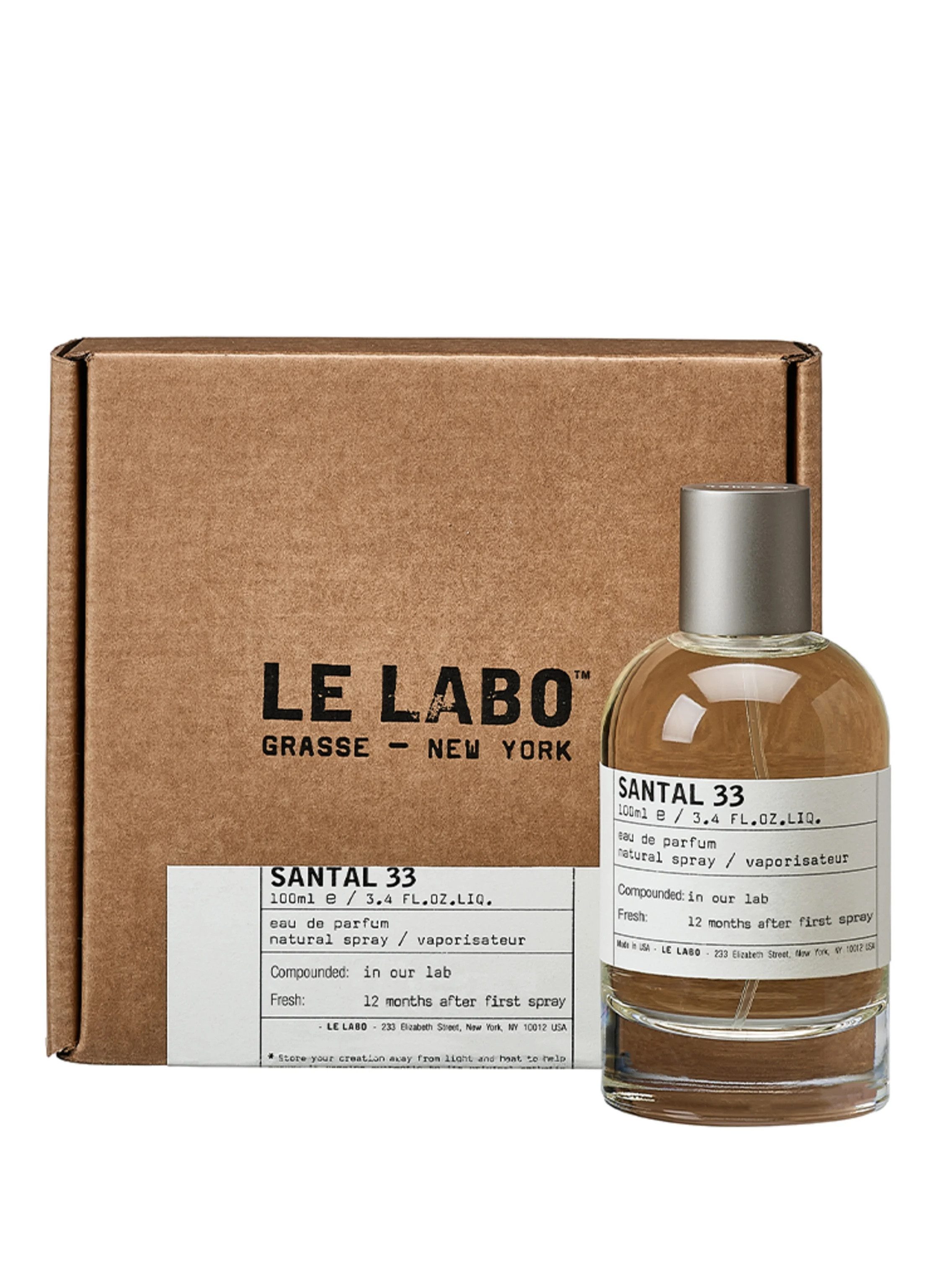 Le Labo Eau de Parfum Le Labo Santal 33 100ml, 1-tlg.
