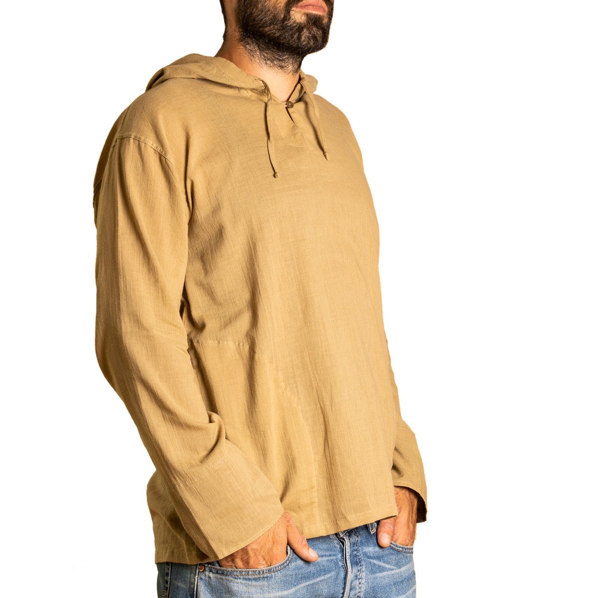 PANASIAM Kurzarmhemd Herren Hoodie mit Kapuze günstig online kaufen