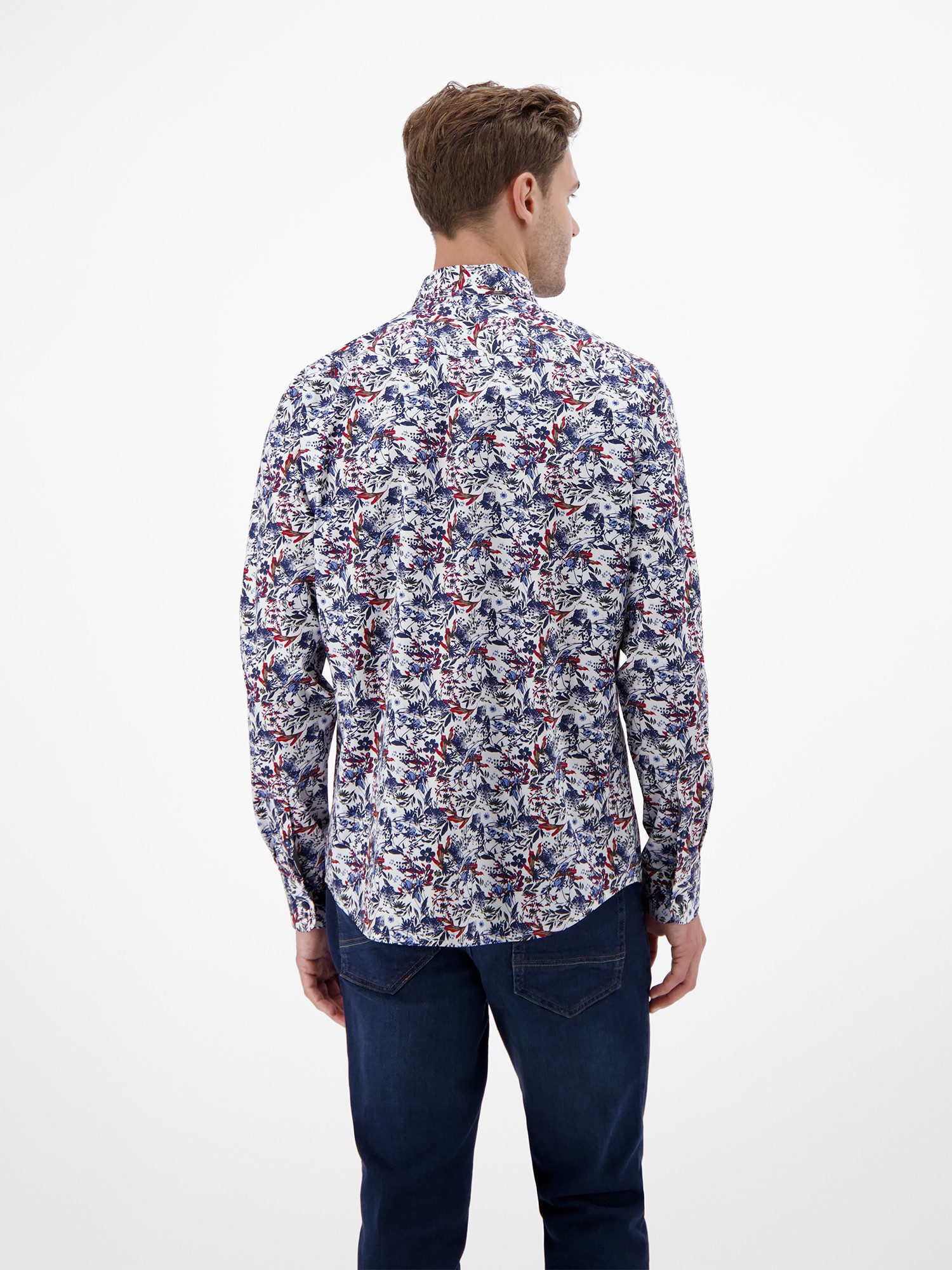 LERROS Langarmhemd LERROS Modisches Poplinhemd für Herren günstig online kaufen