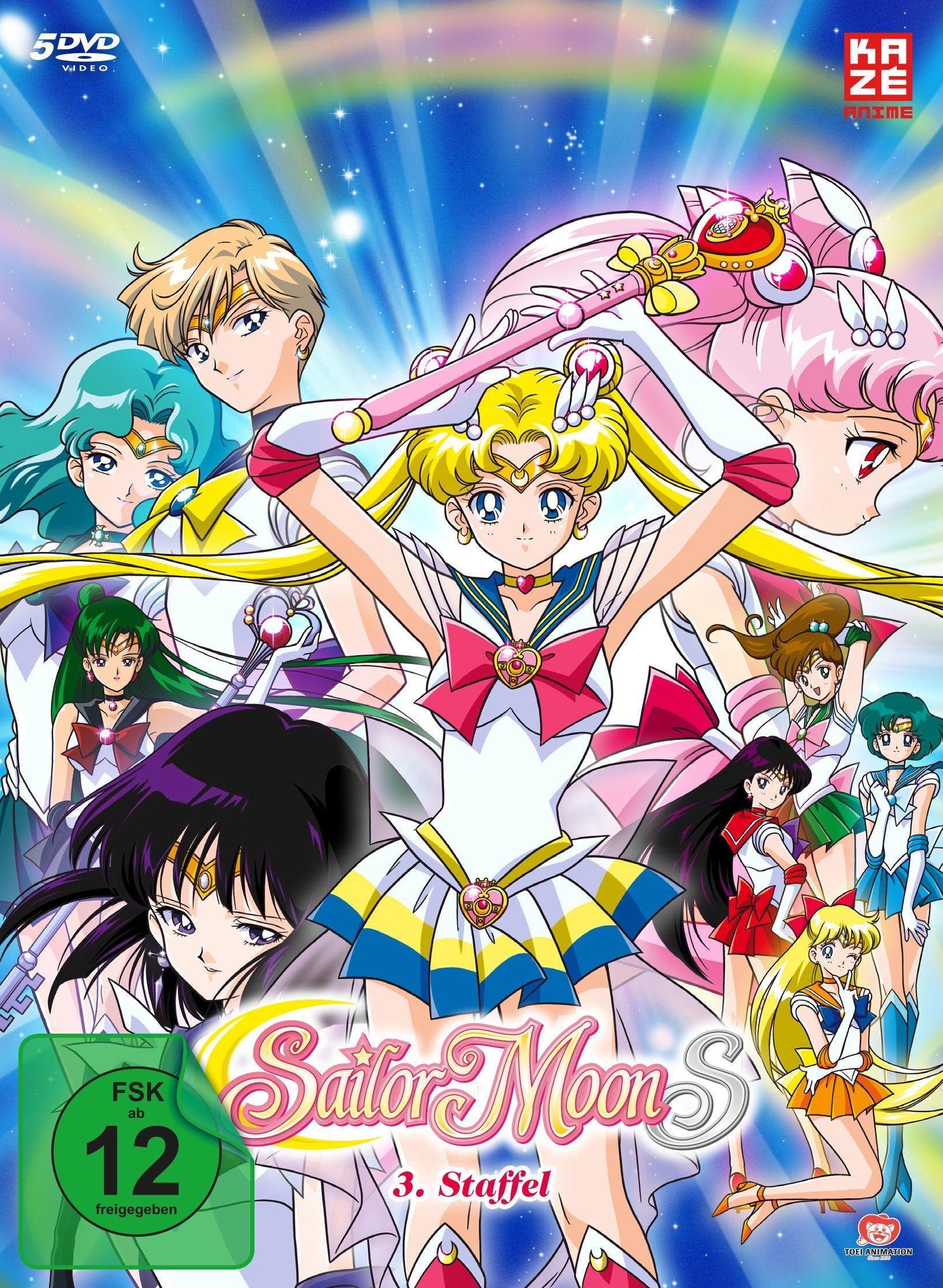 AV Visionen DVD Sailor Moon Staffel 3 (Sailor Moon S)