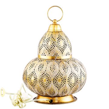 Marrakesch Orient & Mediterran Interior Deckenleuchte 2er Set Orientalische Tischlampe und Deckenlampe Noumi, ohne Leuchtmittel, Hängeleuchte