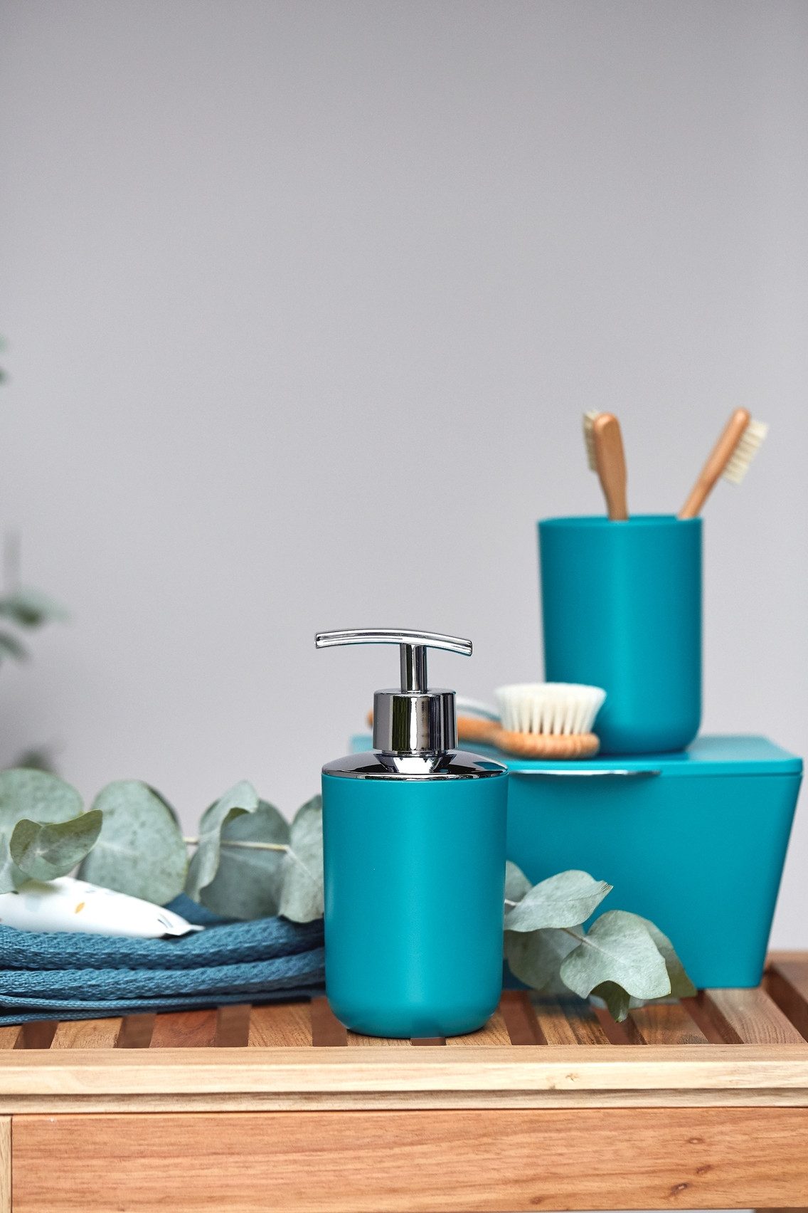 WENKO Badaccessoire-Set Brasil, Set, 4 tlg., Seifenspender, Zahnputzbecher, günstig online kaufen