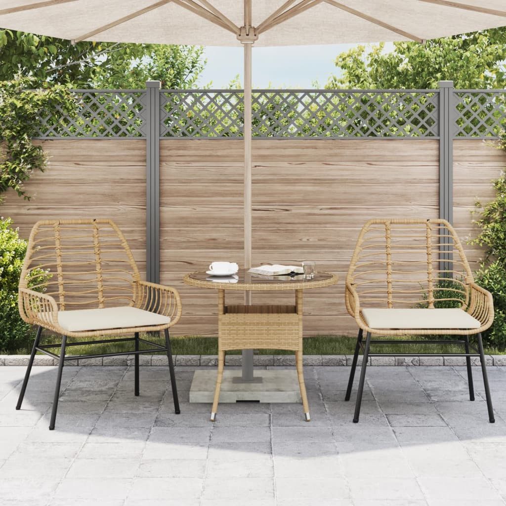 vidaXL Gartenstuhl Gartenstühle 2 Stk. mit günstig online kaufen