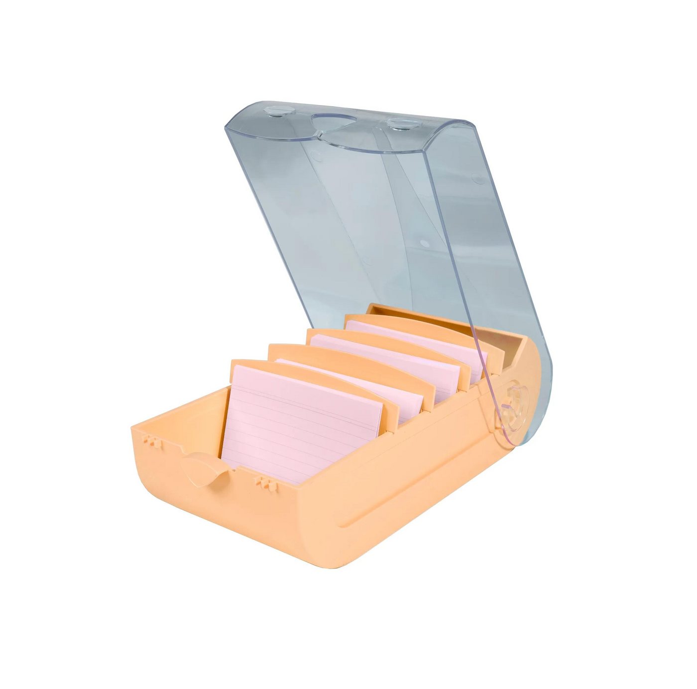Thumbnail - EXACOMPTA Karteikasten 8x Karteikartenbox BunnyBox A7 Iderama - Korallenrot - 5346123D, Karteiboxen