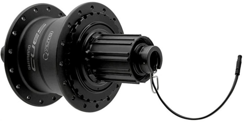 Shimano Laufrad SHIMANO Hinterradnabe FH-U6060 Q-Auto dynamo - 6060, 12x142mm, 142mm