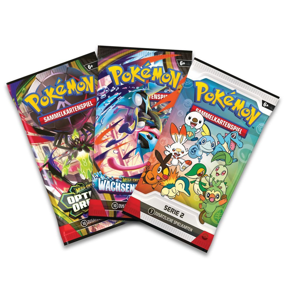 POKÉMON Sammelkarte Erste Partner Pokemon Serie 2 Illustrations-Kollektion deutsch