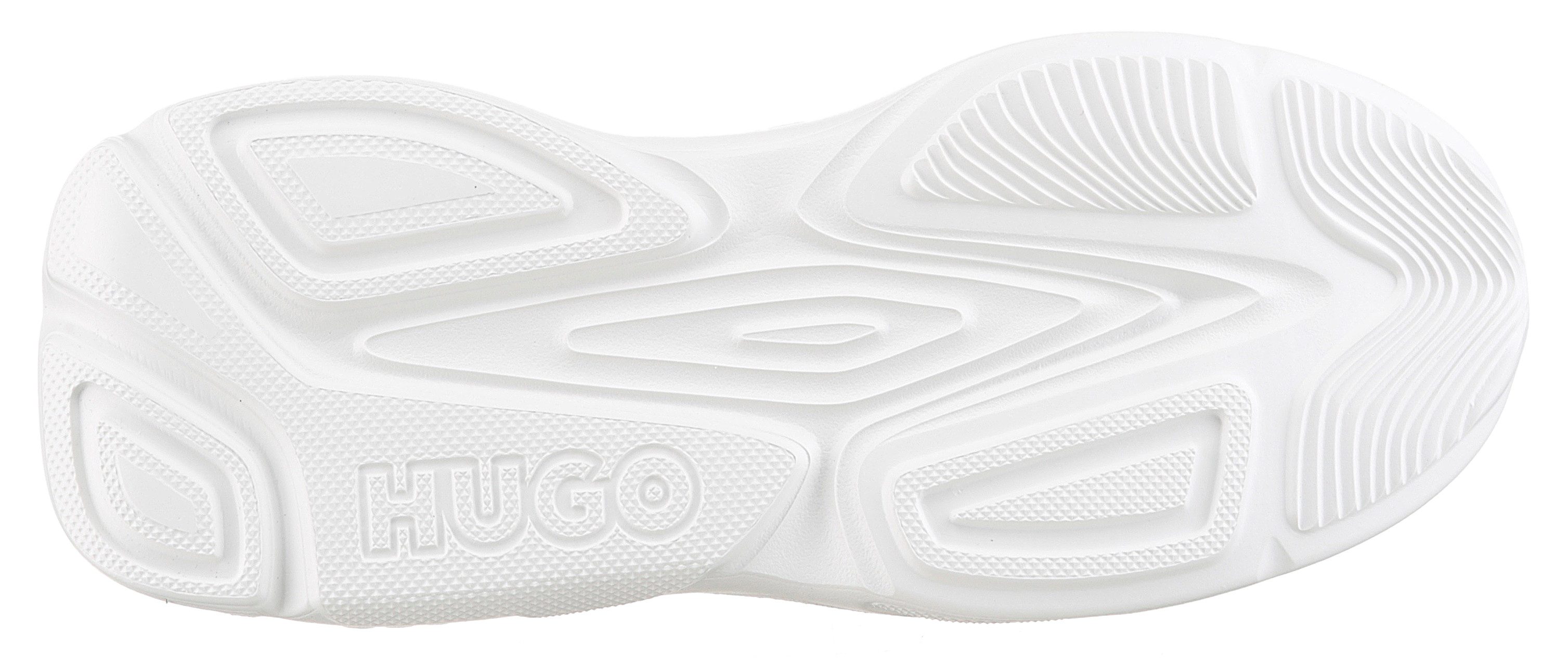 HUGO Leon Runn Sneaker, Halbschuh, Freizeitschuh, Schnürschuh, Logoschriftzug an der Ferse