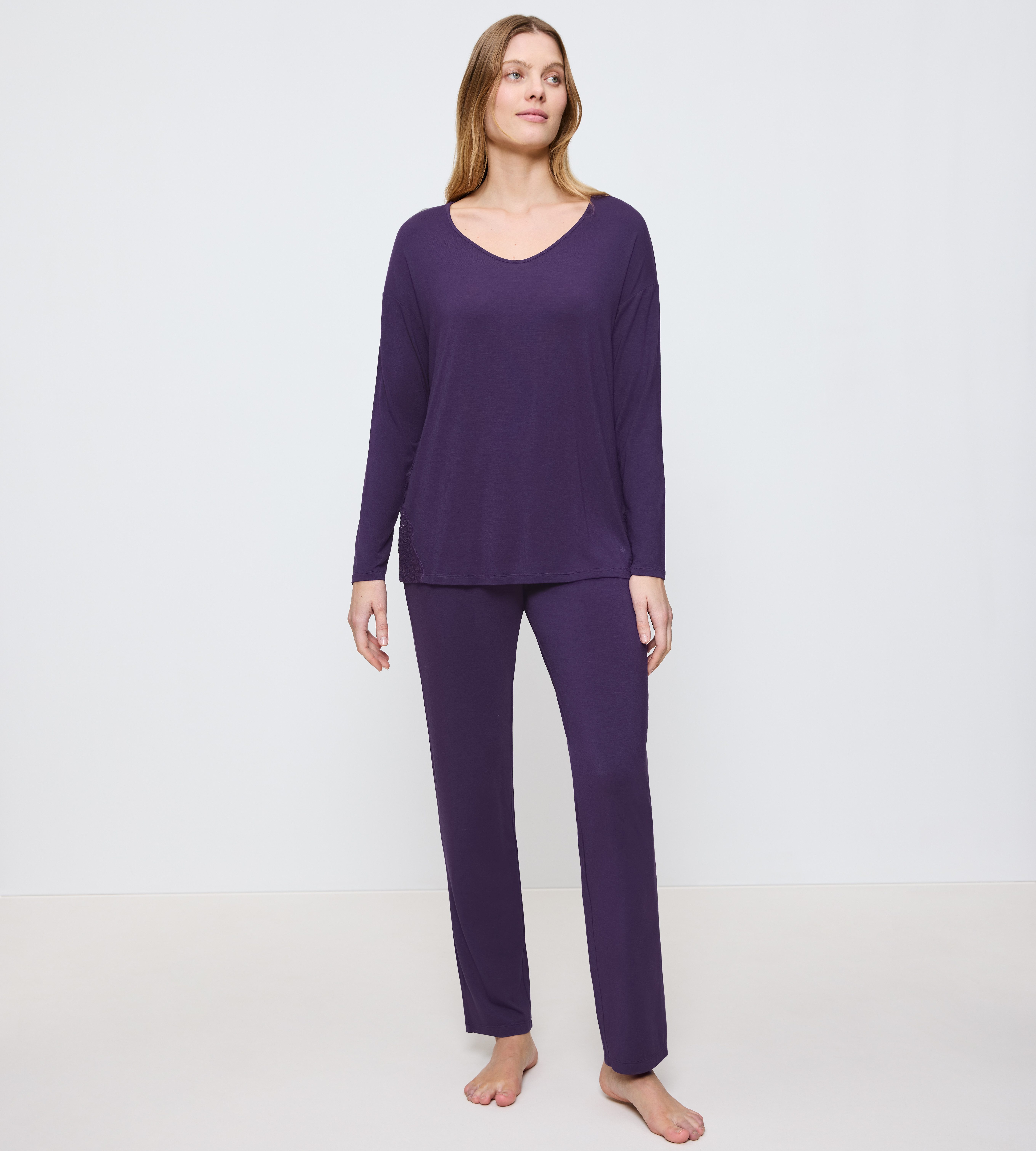 Triumph Pyjama Timeless Sensuality PK LSL (2 tlg) atumgsaktiv und weich