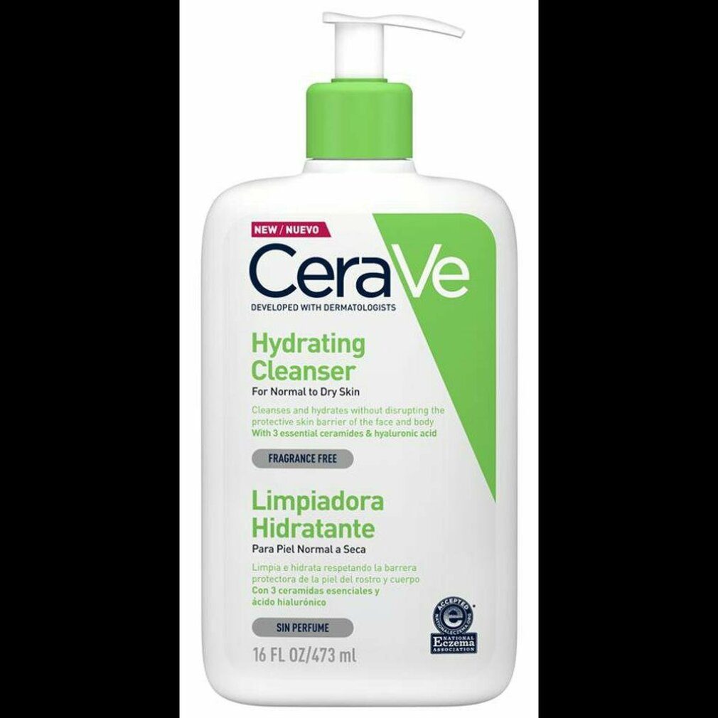 Cerave Gesichts-Reinigungsmilch Hydrating Cleanser Reinigungsmilch 473ml