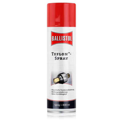 Ballistol Multifunktionsöl Ballistol TeflonTM-Spray 400ml - Dauerhafte Trockenschmierung (1er Pac