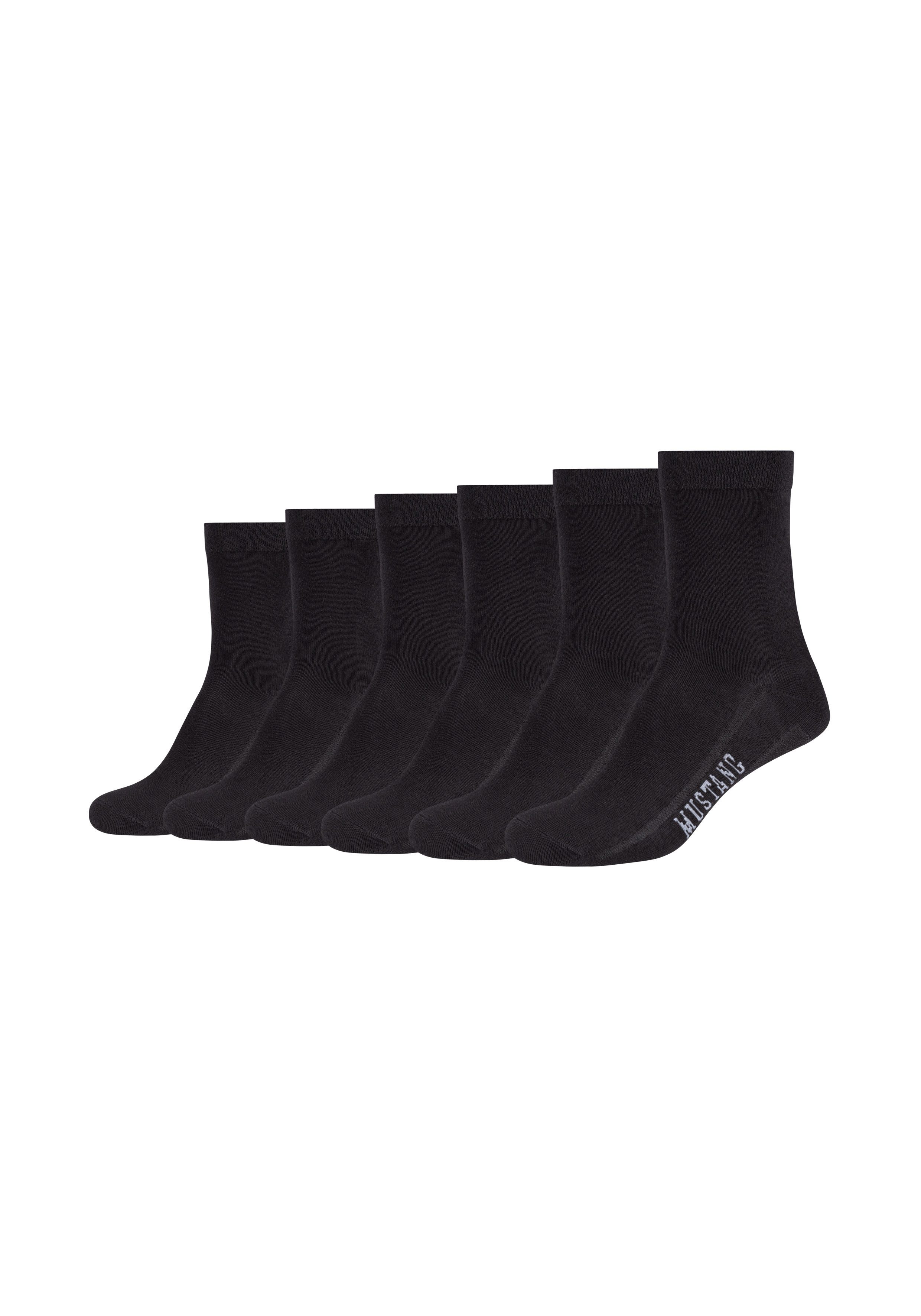 MUSTANG Socken (6-Paar) mit verstärktem Fersen- und Zehenbereich – Bild 2 von 5