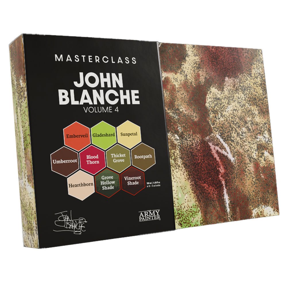 Army Painter Acrylfarbe Masterclass John Blanche - Farbenset Volume 4 Acrylfarbe Miniaturen