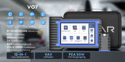 Brotos® Kfz-Diagnosegerät OBD2 Scanner Auto Diagnosegerät Vollständige SYSTEM CANFD ECU CODING