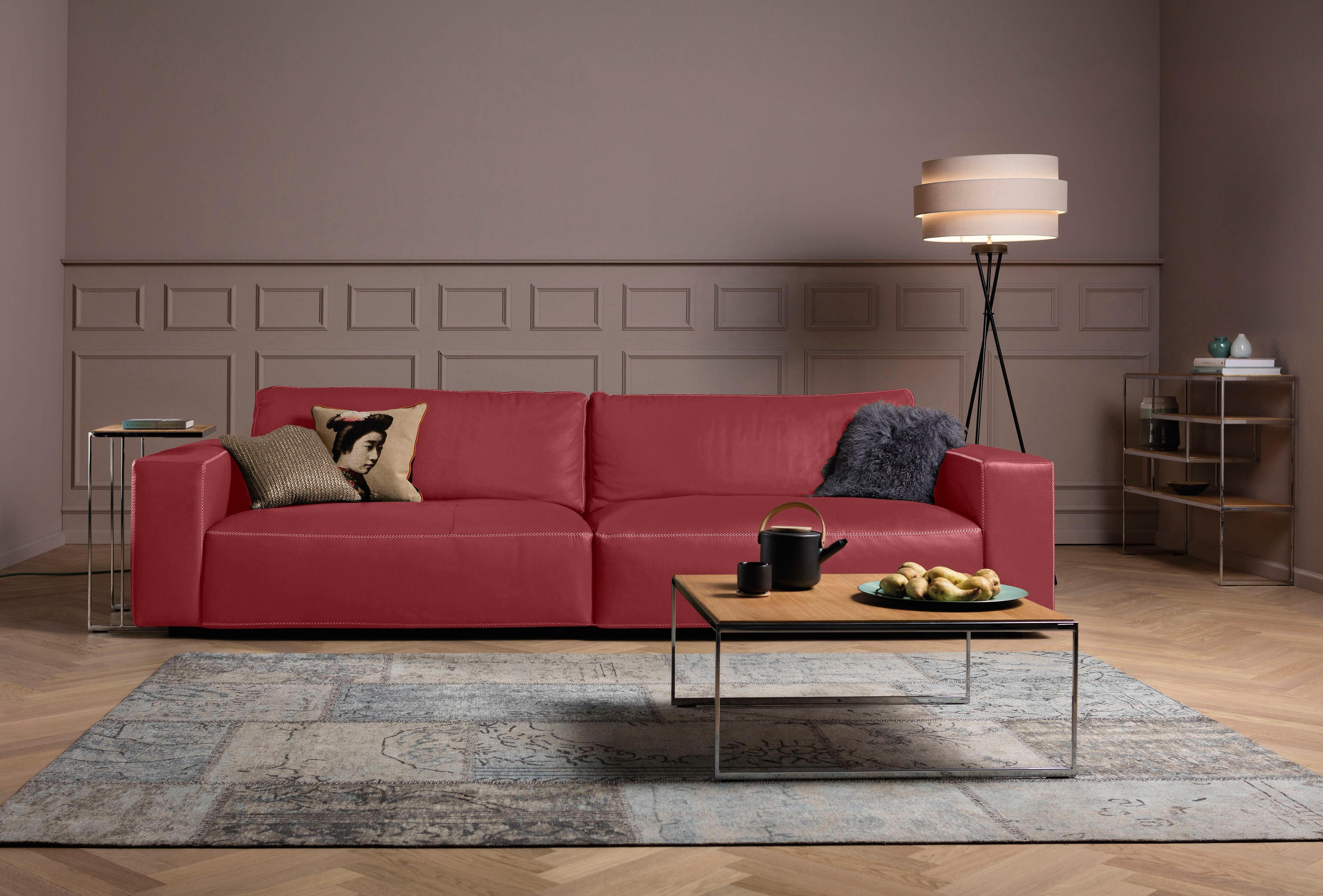 M vielen 3-Sitzer Qualitäten und Nähten, in GALLERY unterschiedlichen LUCIA, by 4 Musterring Big-Sofa branded