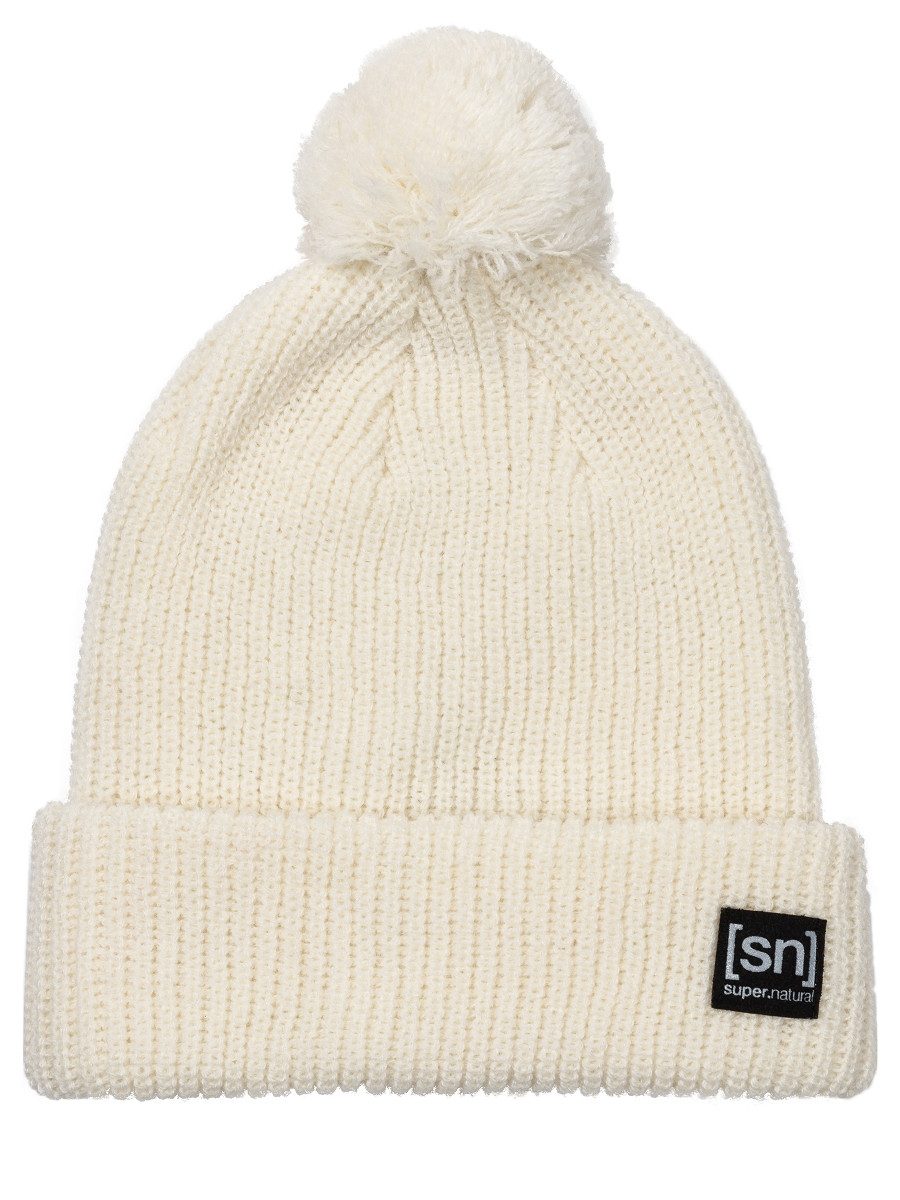 SUPER.NATURAL Beanie Mütze aus Merino POM BEANIE mit Bommel günstig online kaufen