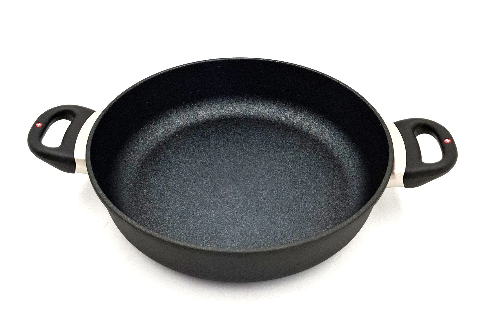 Swiss Diamond Schmorpfanne Swiss Diamond XD6628IC Antihaft-Schmorpfanne mit Glasdeckel 28cm 3,5L