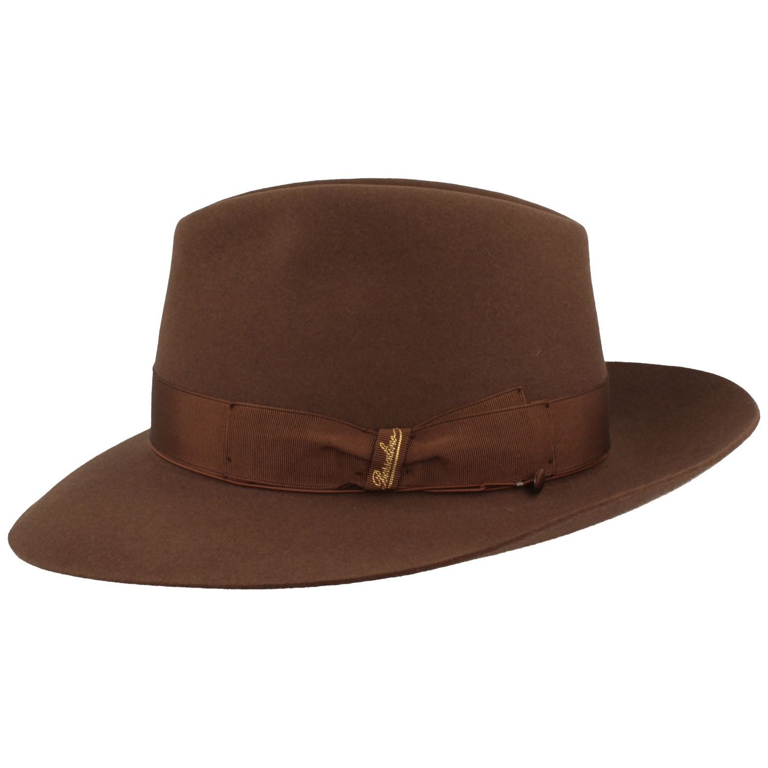 Borsalino Filzhut feiner Haarfilzhut breite Bogartform